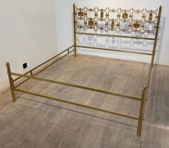 Osvaldo Borsani and Arnaldo Pomodoro Double Bed, 1958-1962