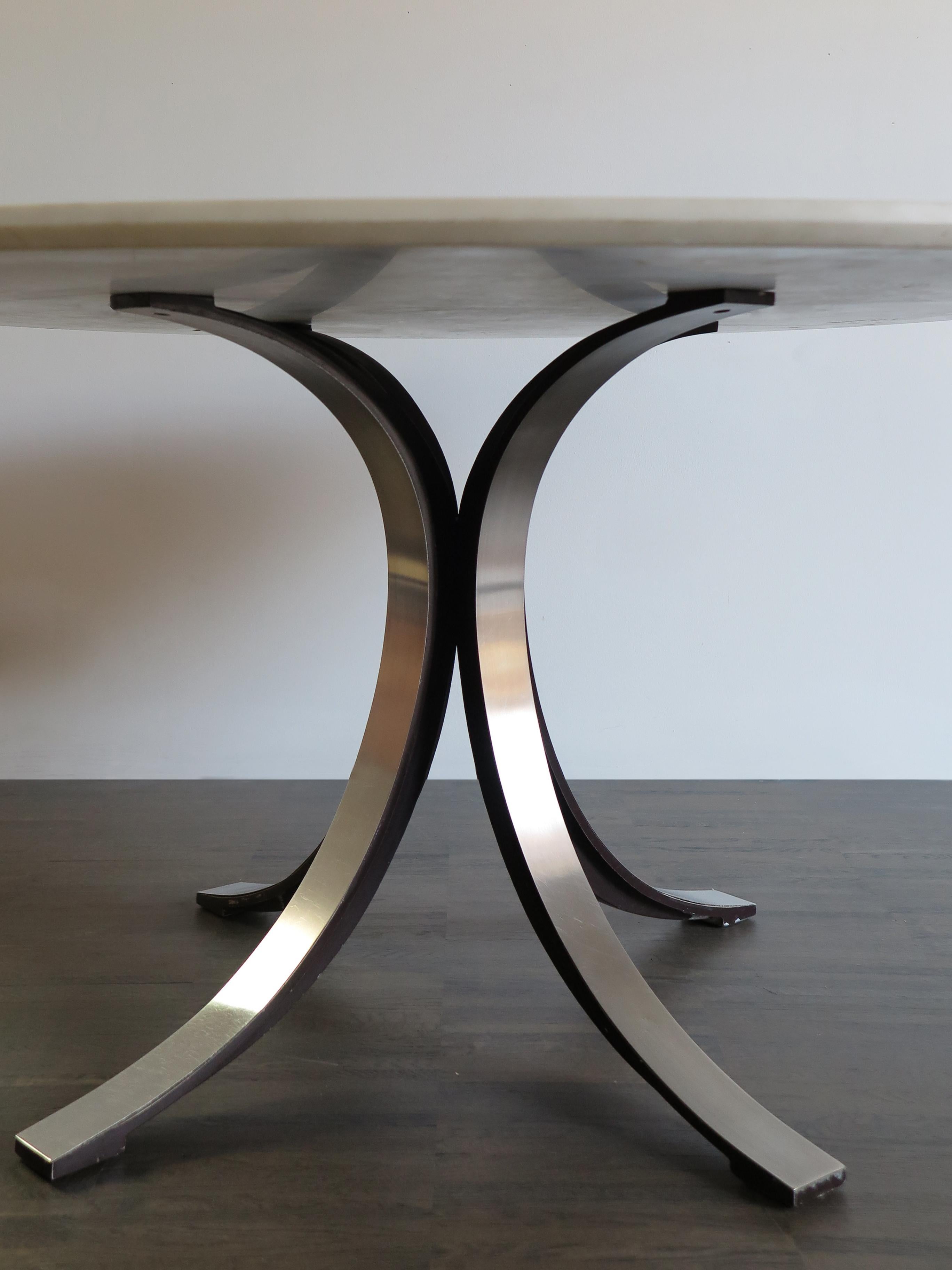 Osvaldo Borsani and Eugenio Gerli Italian Marble Dining Table 