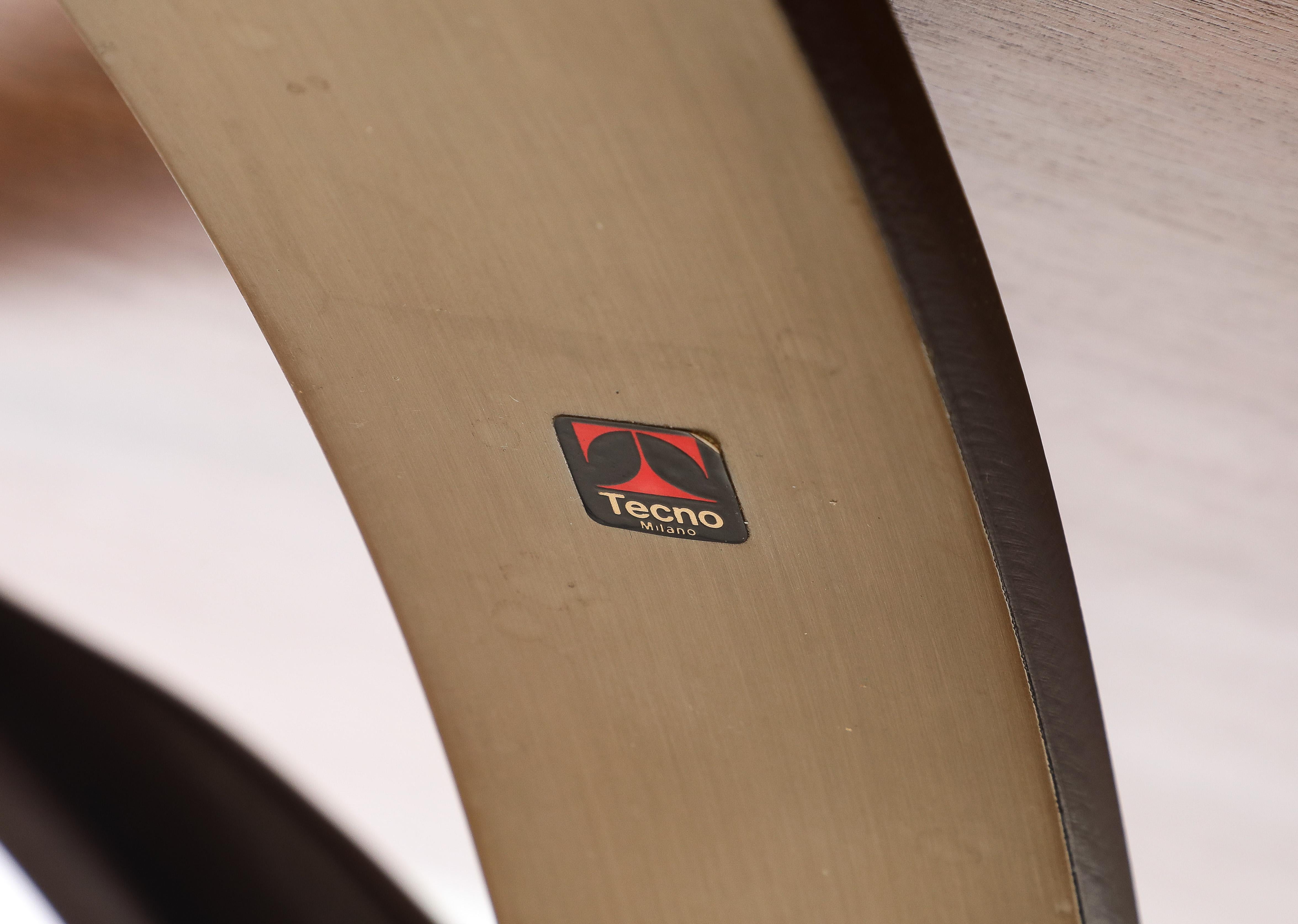 Mid-20th Century Osvaldo Borsani and Eugenio Gerli 'T69' Table for Tecno, Italy, circa 1963 For Sale