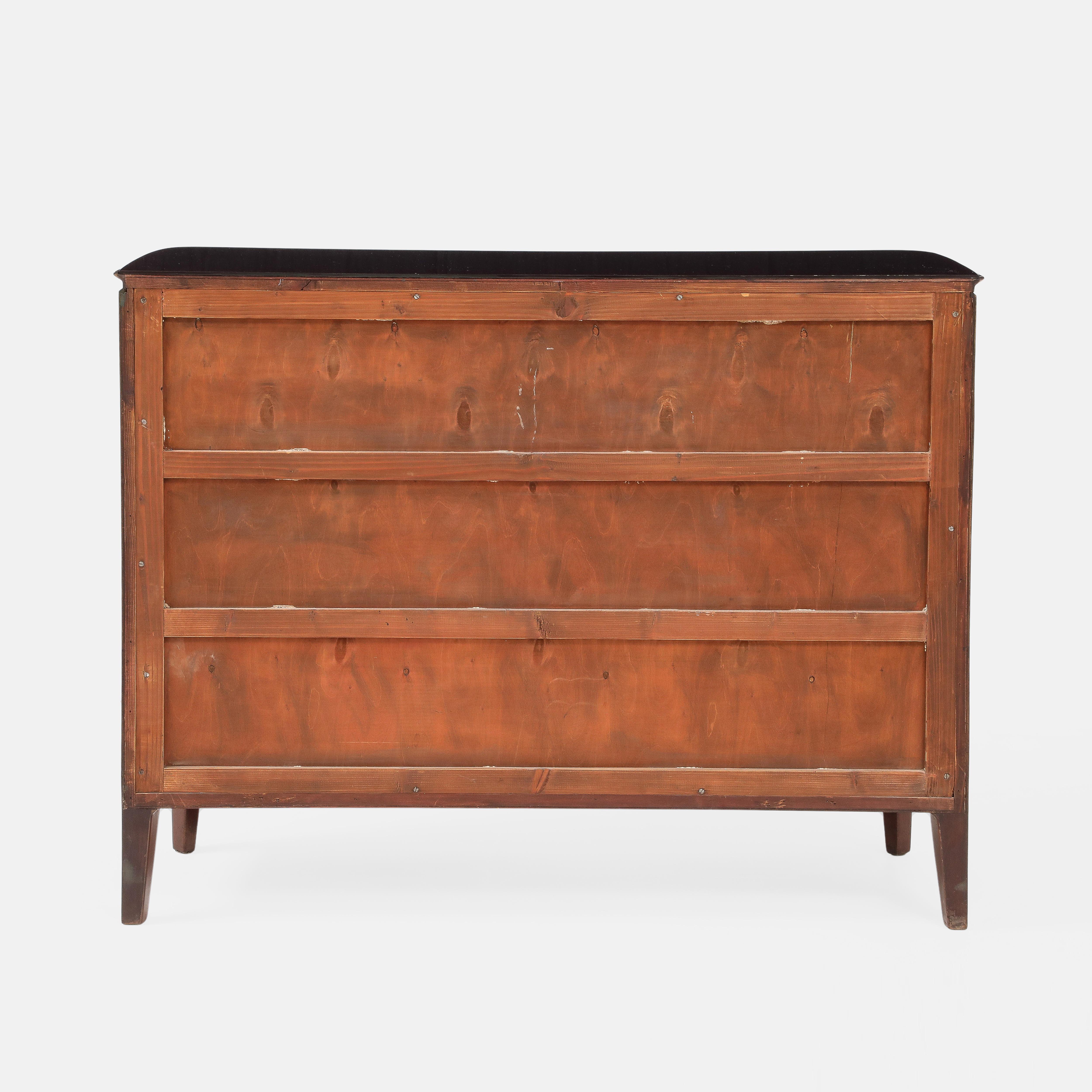 italien Rare armoire ou buffet en acajou Osvaldo Borsani et Lucio Fontana pour AVB en vente