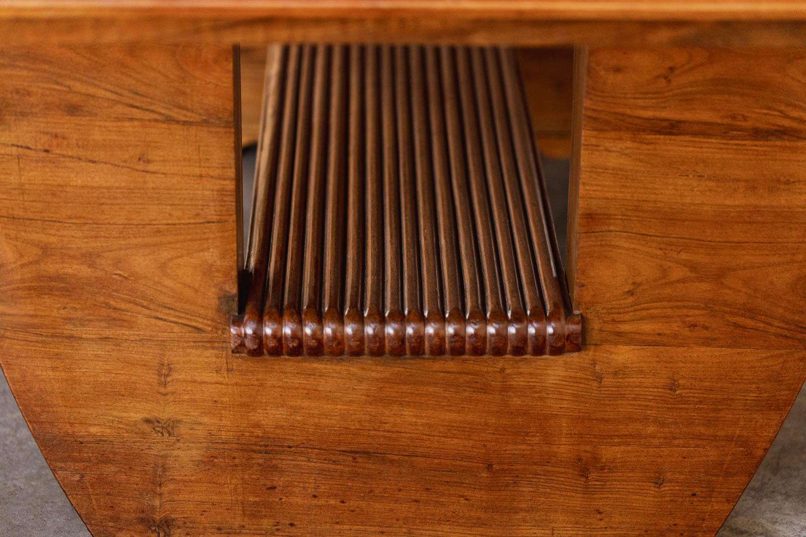 Mid-Century Modern Osvaldo Borsani Art Deco Dining Table for Arredamenti Borsani Varedo, 1935 For Sale