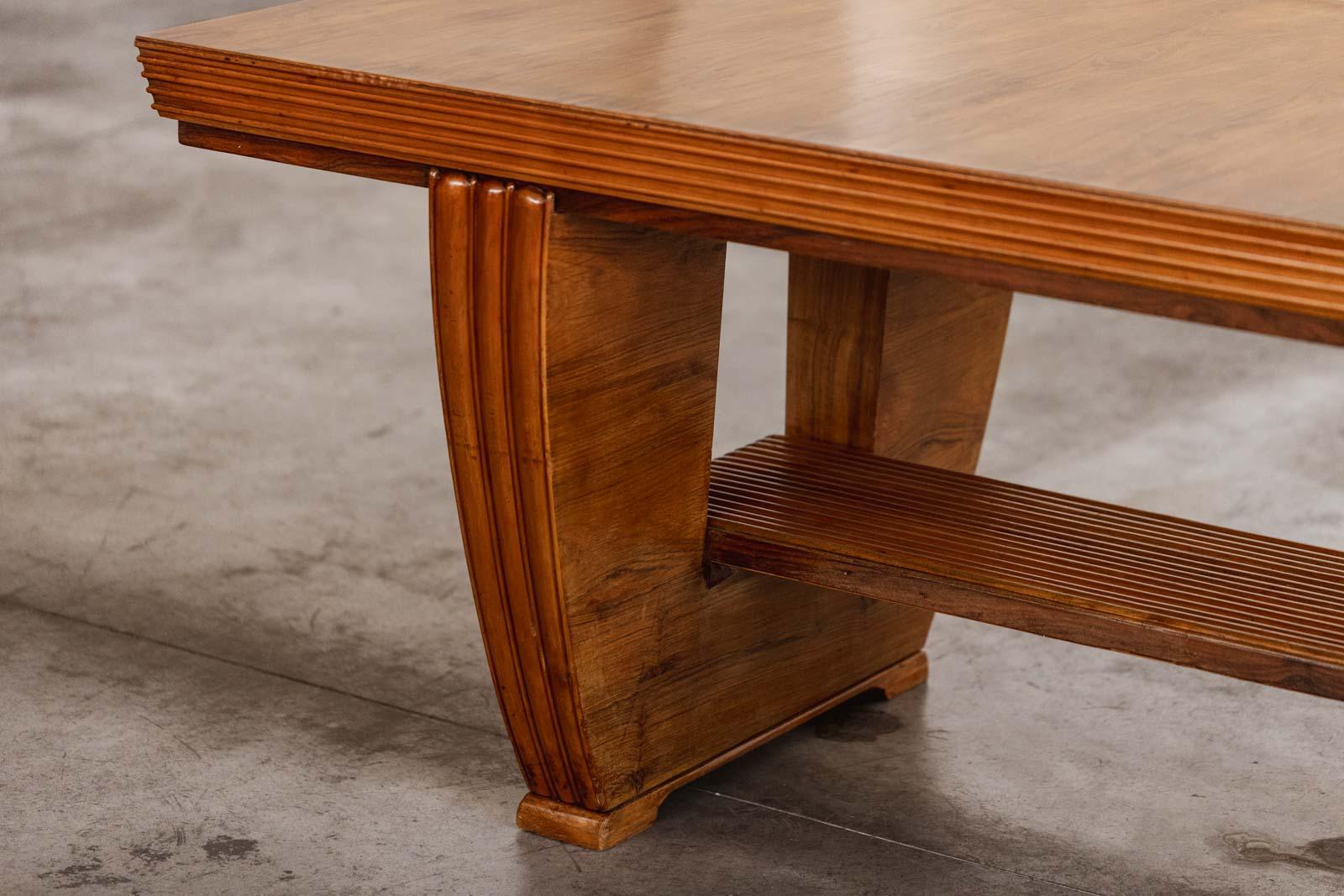 Mid-20th Century Osvaldo Borsani Art Deco Dining Table for Arredamenti Borsani Varedo, 1935 For Sale