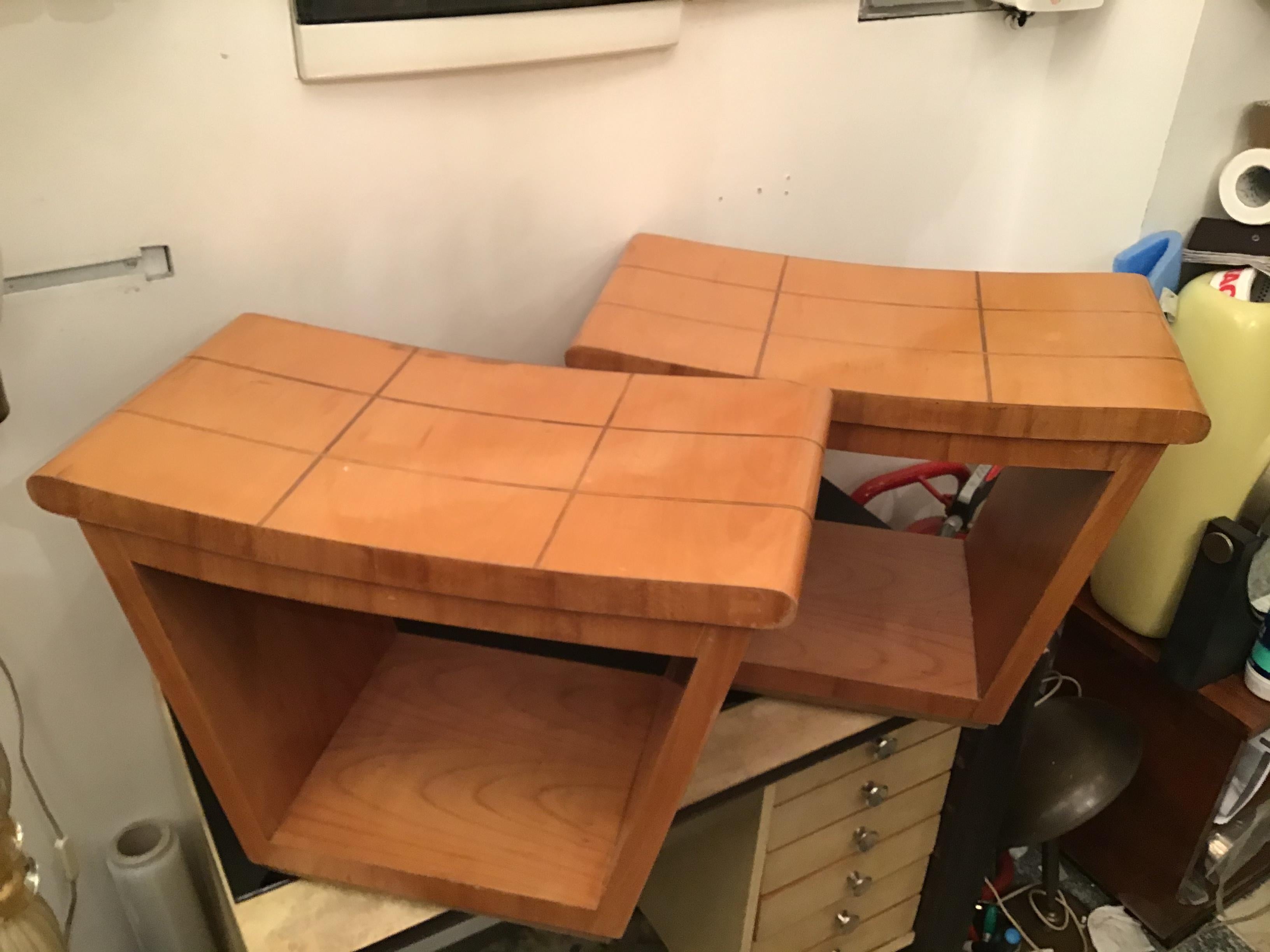 Tabouret en bois Osvaldo Borsani  1950 Italie 11
