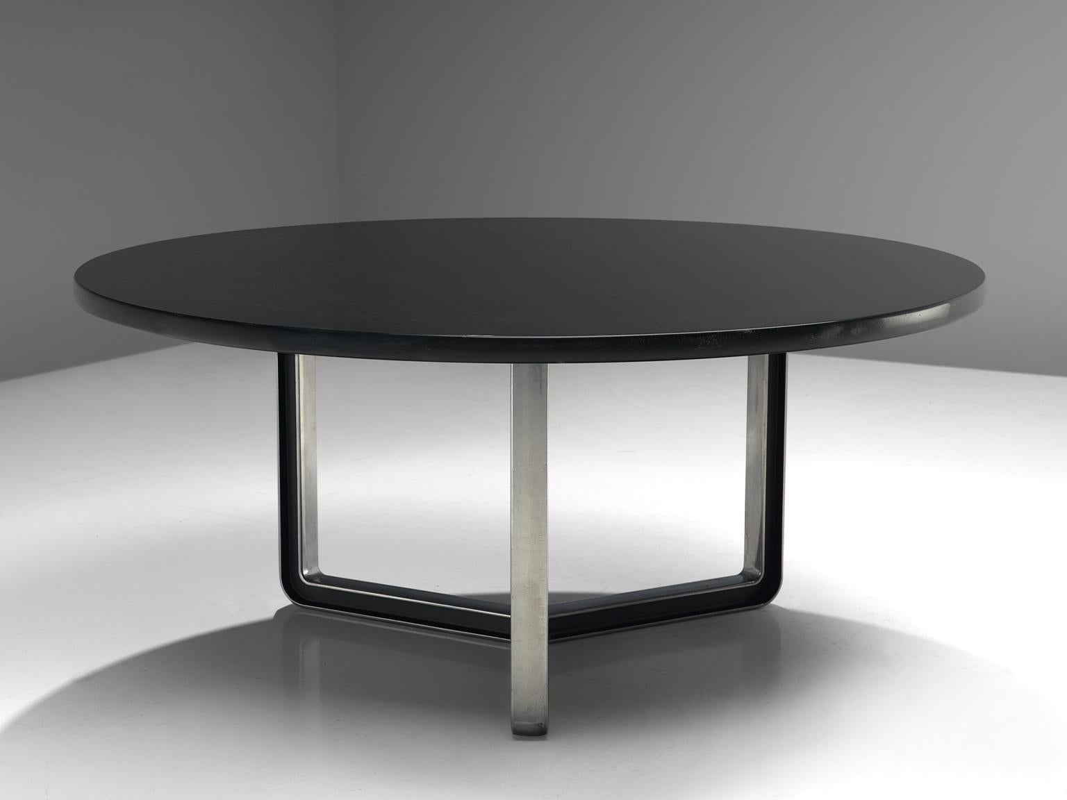 black round conference table
