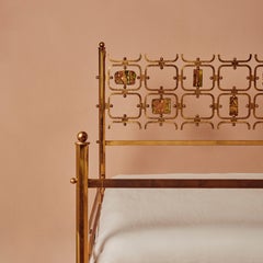 Osvaldo Borsani Brass Bed