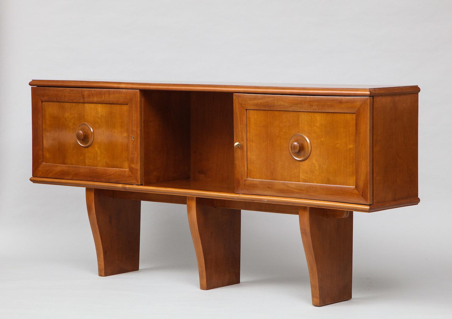 Walnut Osvaldo Borsani Cabinet