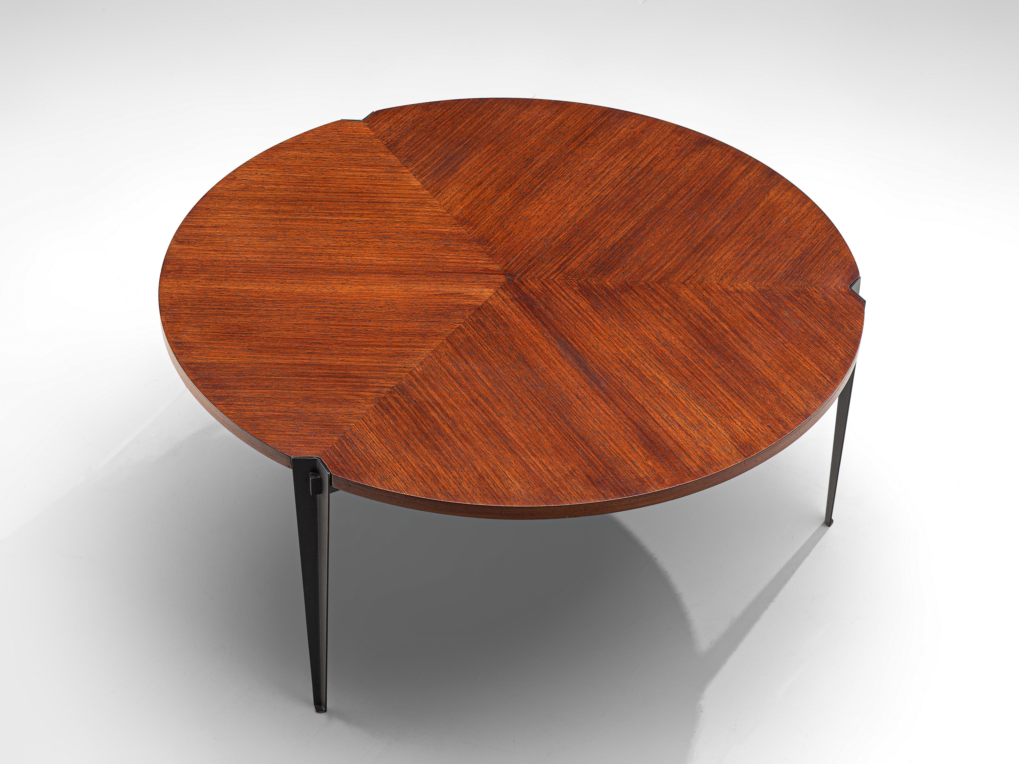 Mid-20th Century Osvaldo Borsani Coffee Table in Teak