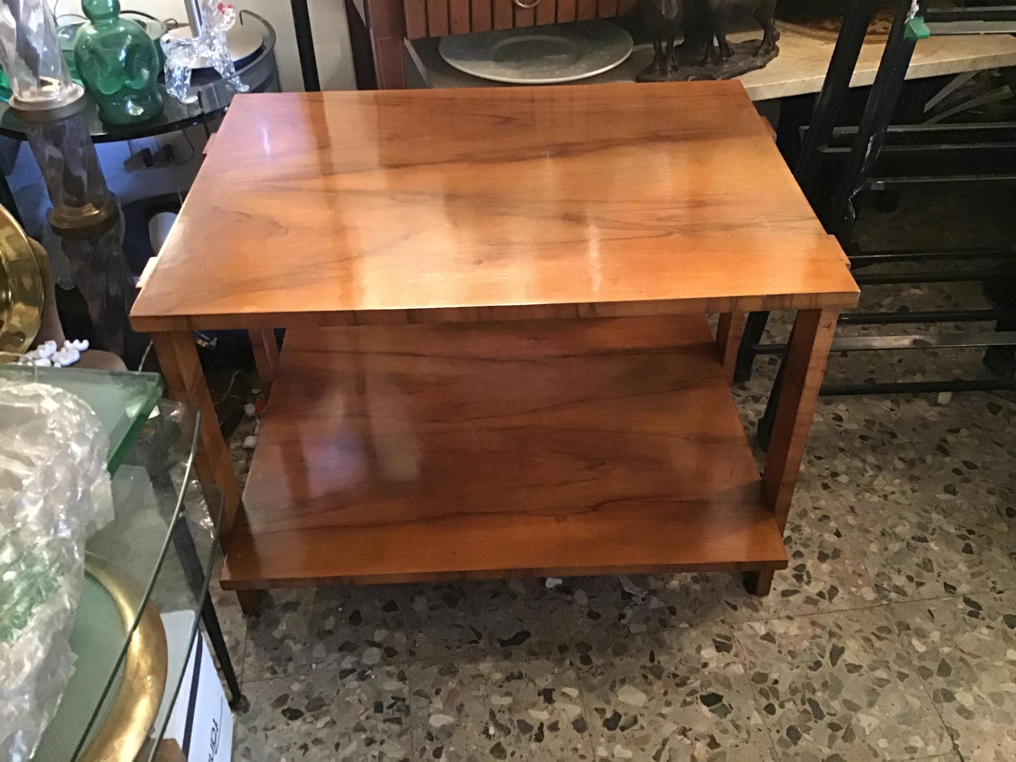 Osvaldo Borsani Coffee Table Wood 1940 Italy  For Sale 5
