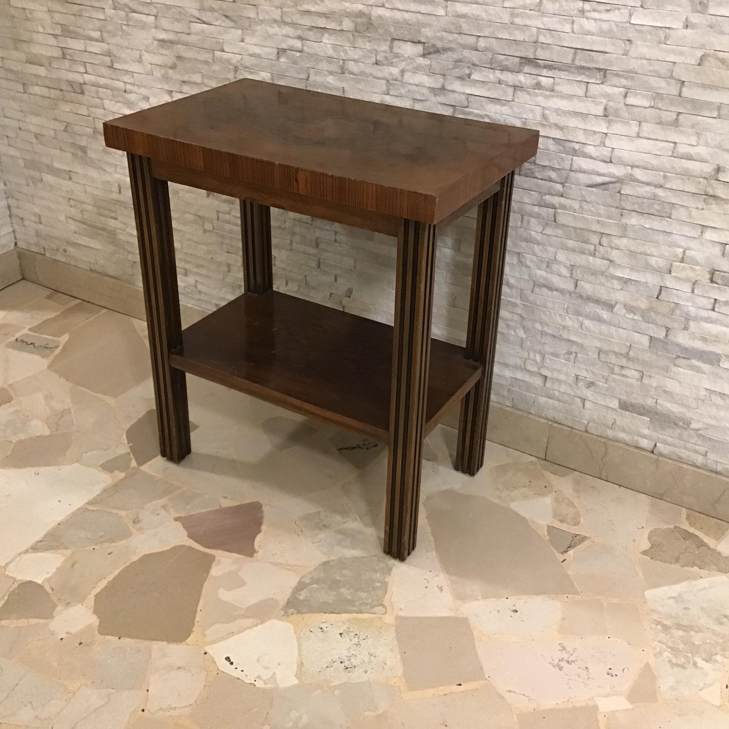Osvaldo Borsani Coffee Table Wood 1940 Italy For Sale 4