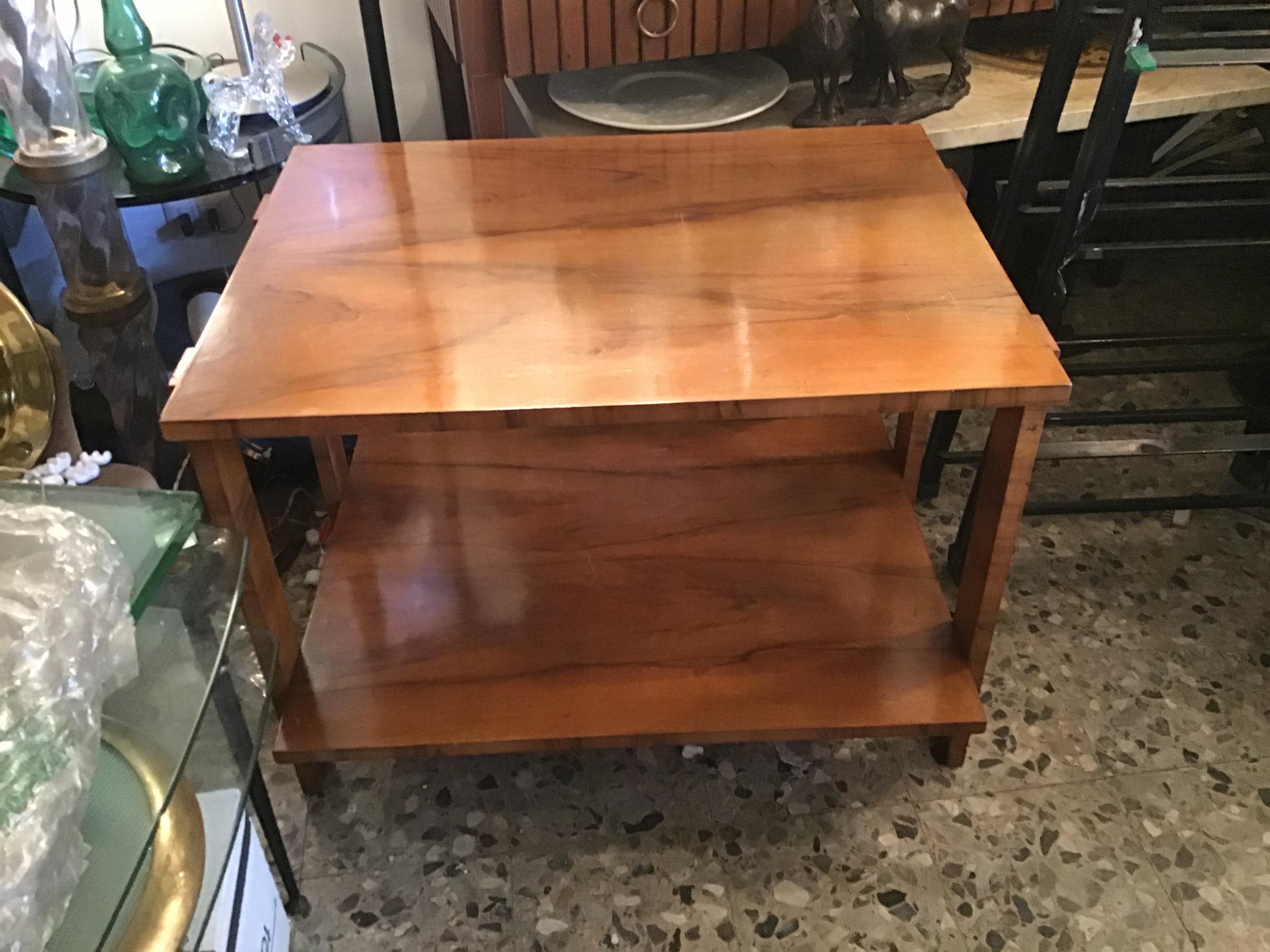 Osvaldo Borsani Coffee Table Wood 1940 Italy  For Sale 6