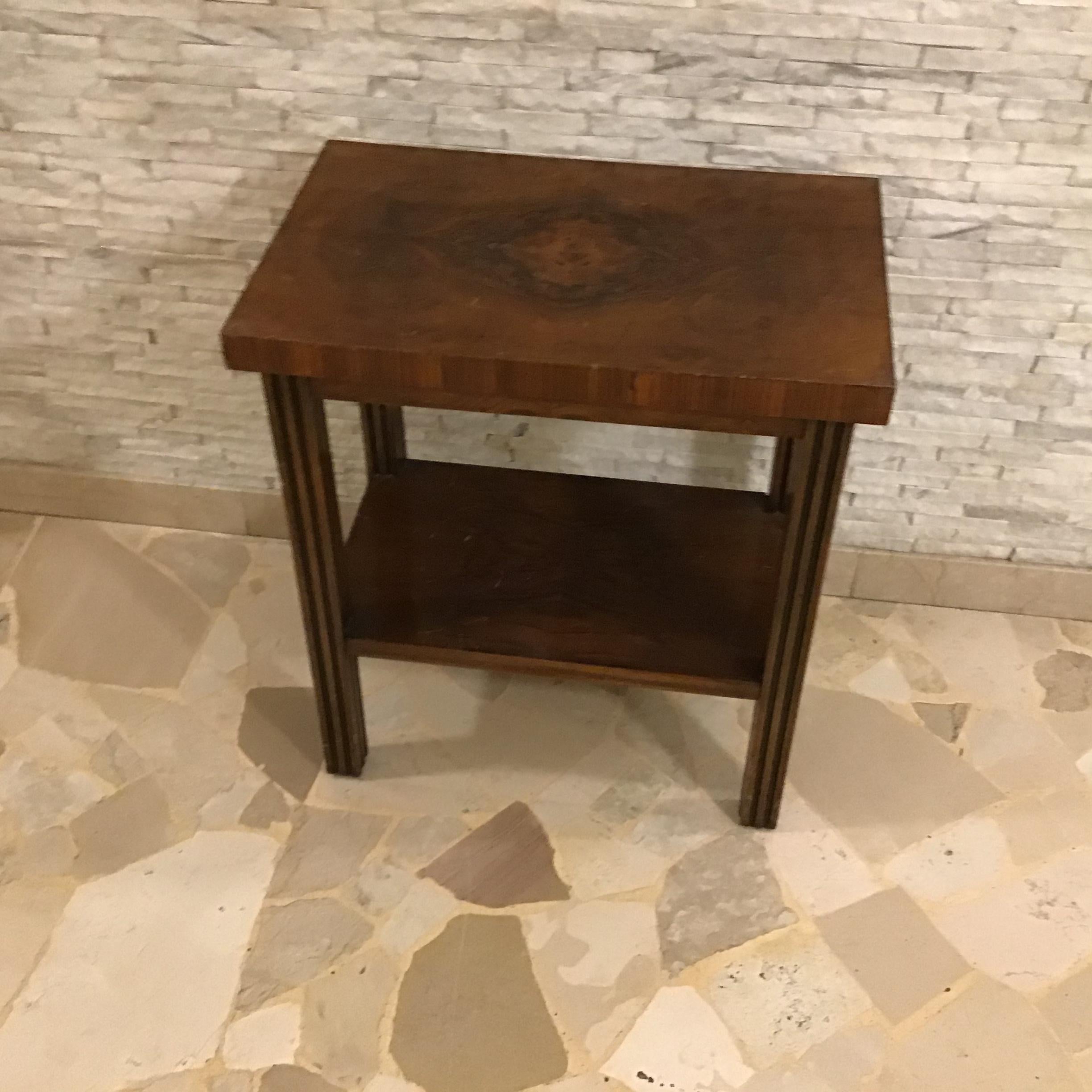 Osvaldo Borsani Coffee Table Wood 1940 Italy For Sale 6