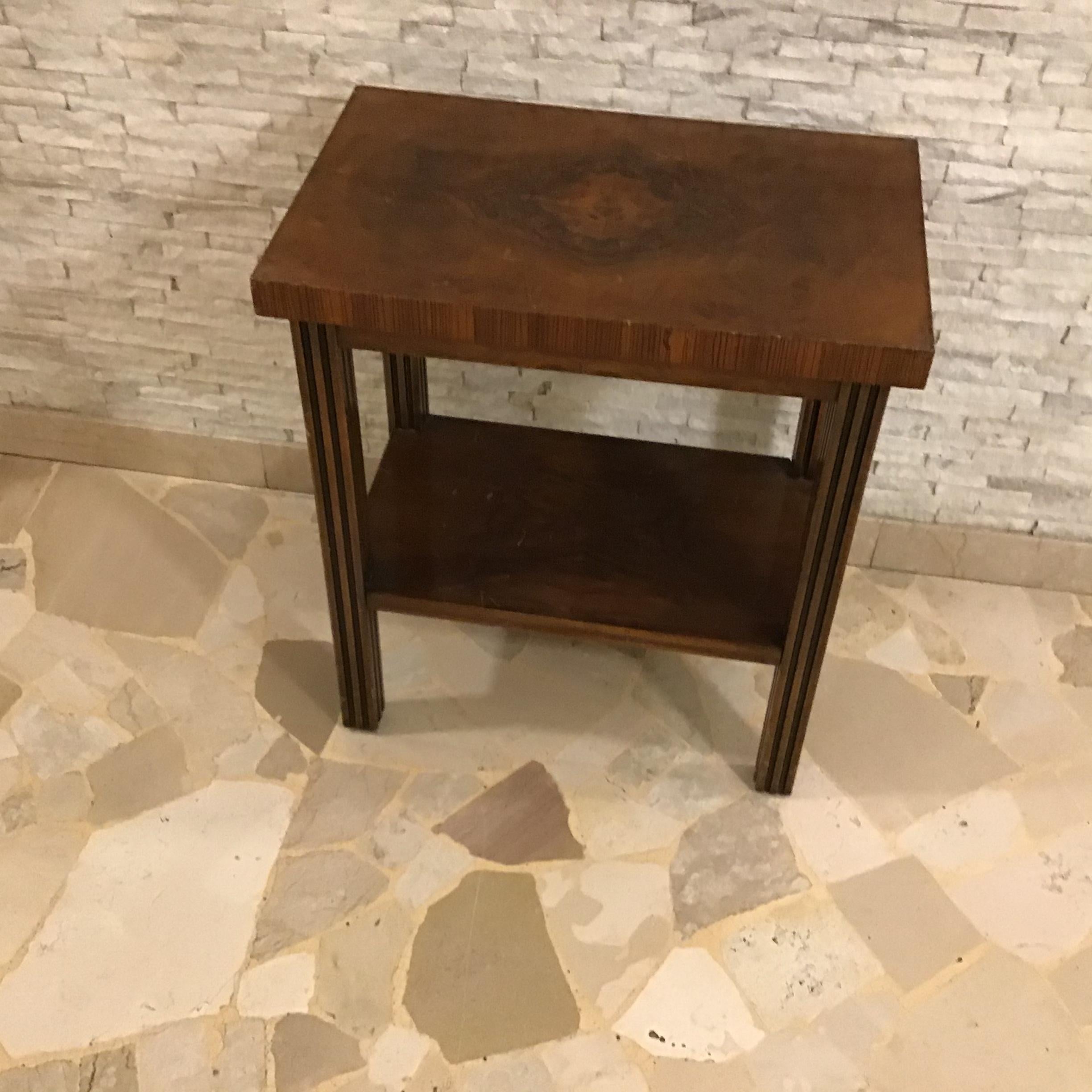 Osvaldo Borsani Coffee Table Wood 1940 Italy For Sale 7