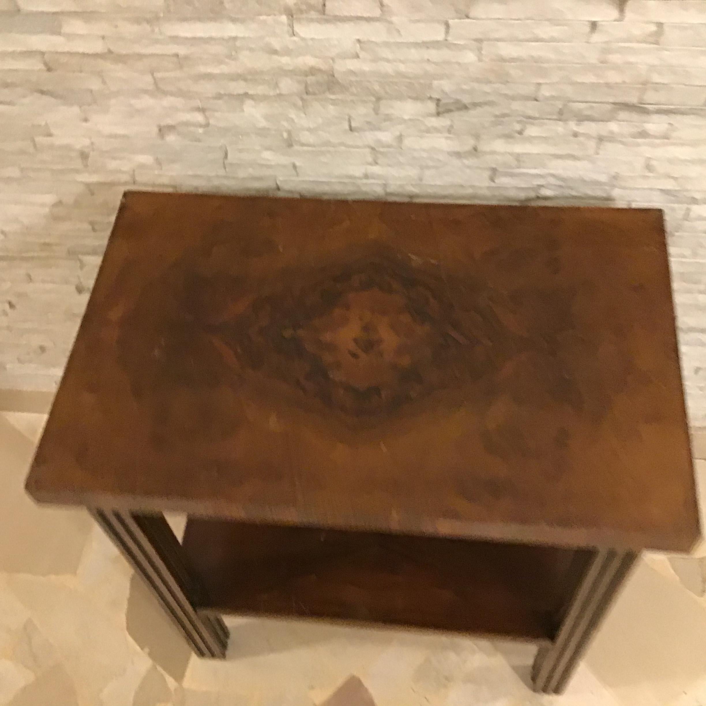 Osvaldo Borsani Coffee Table Wood 1940 Italy For Sale 8