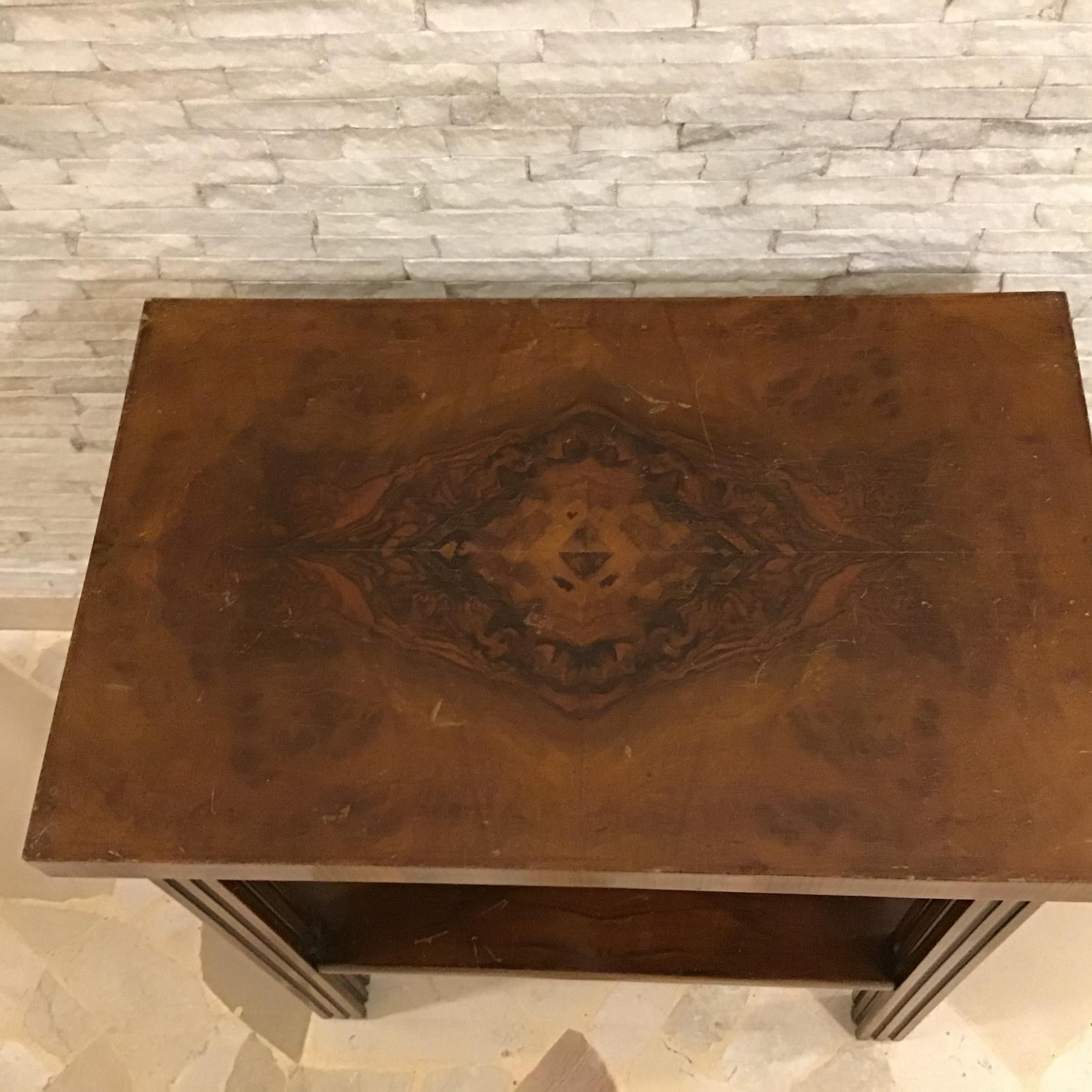 Osvaldo Borsani Coffee Table Wood 1940 Italy For Sale 9