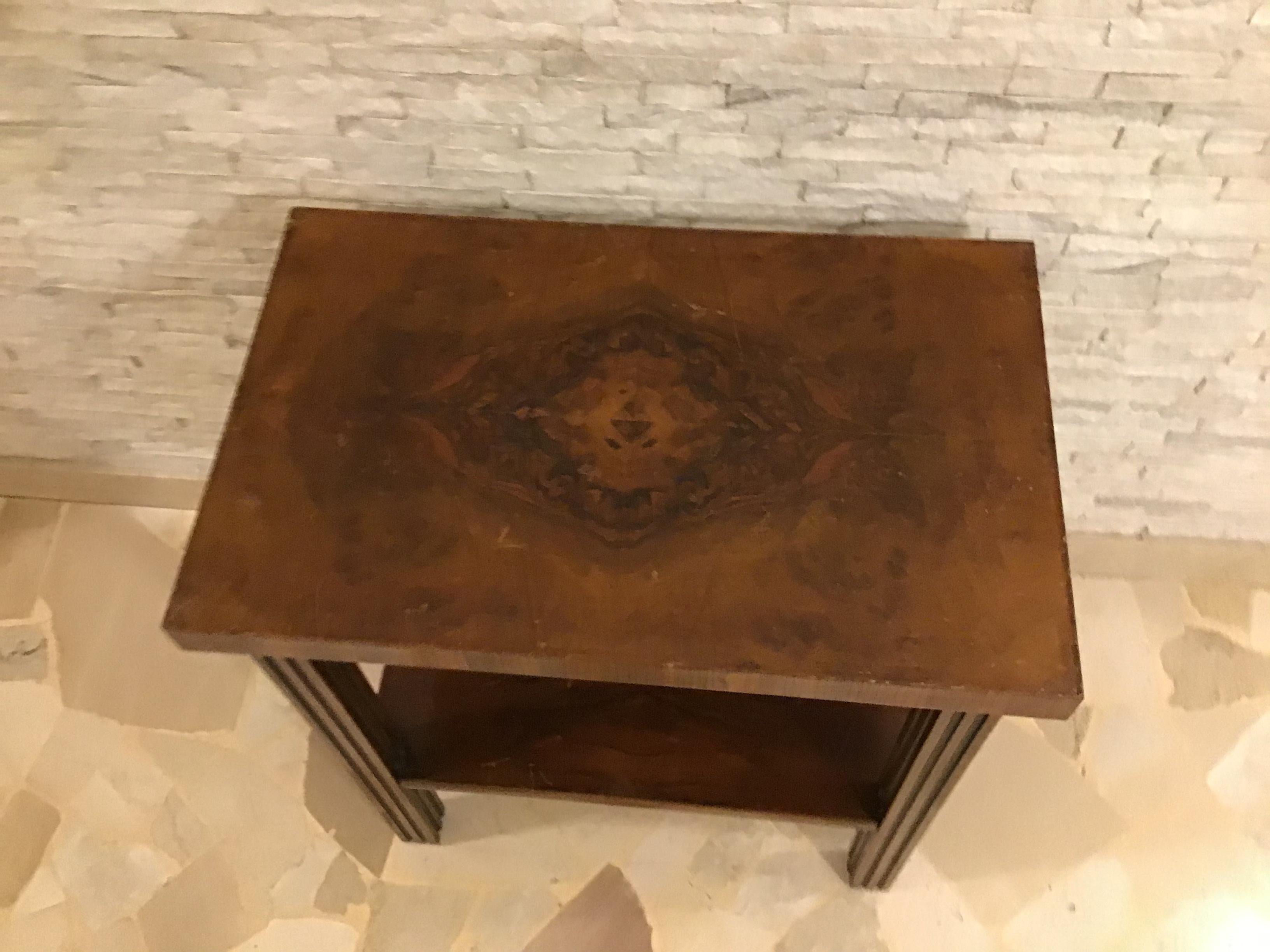 Osvaldo Borsani Coffee Table Wood 1940 Italy For Sale 10