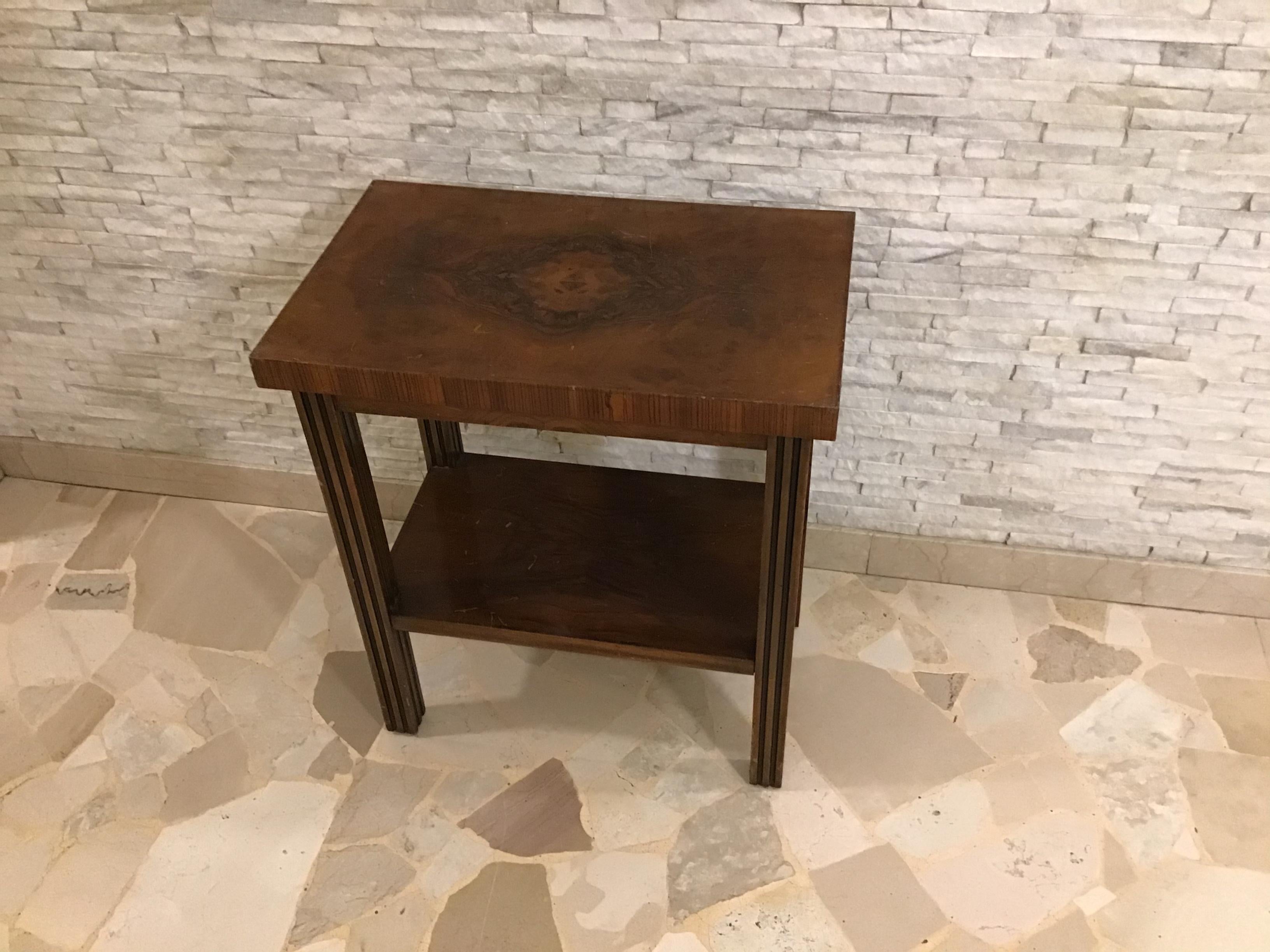Osvaldo Borsani Coffee Table Wood 1940 Italy For Sale 11