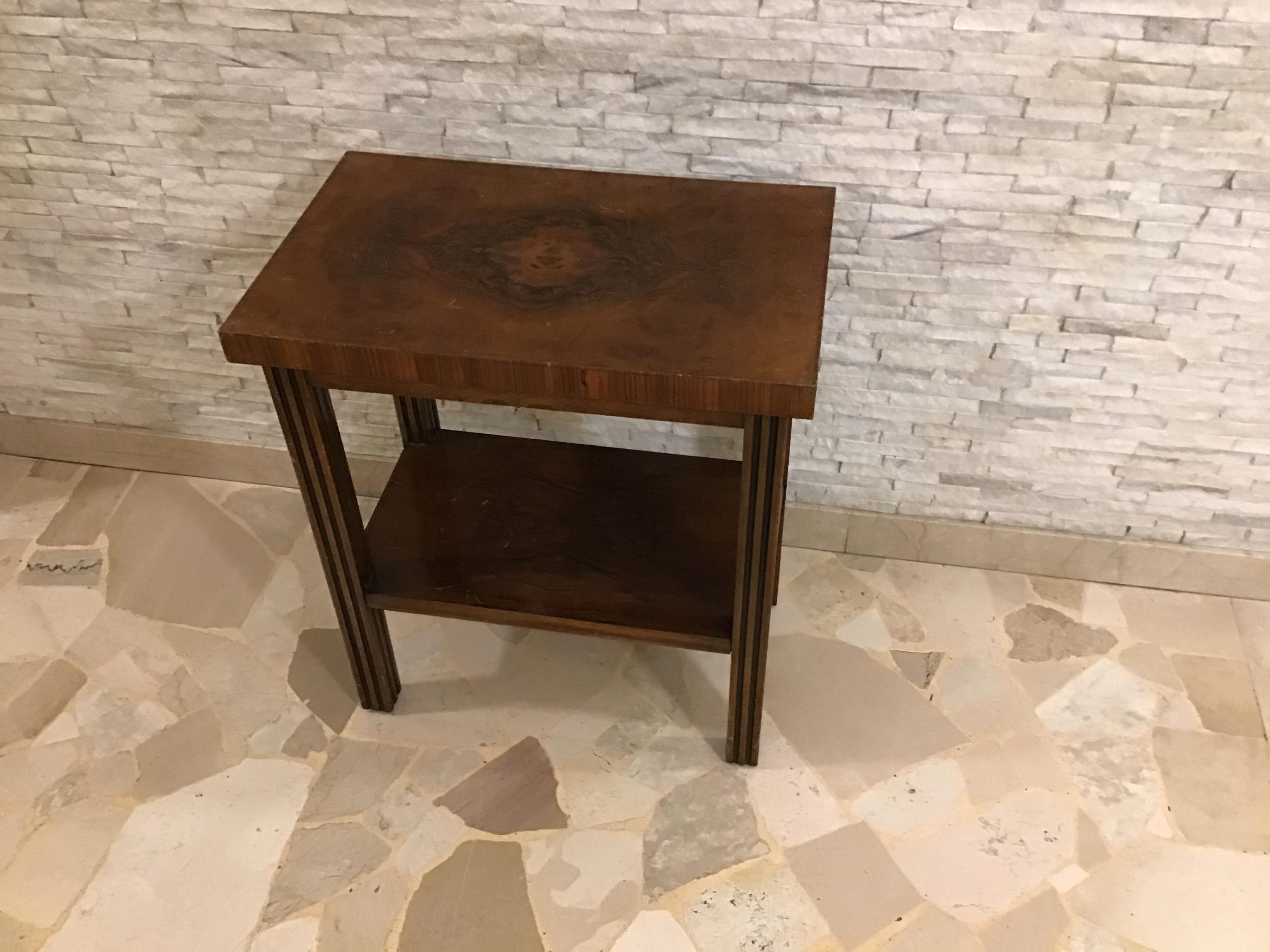 Osvaldo Borsani Coffee Table Wood 1940 Italy For Sale 13