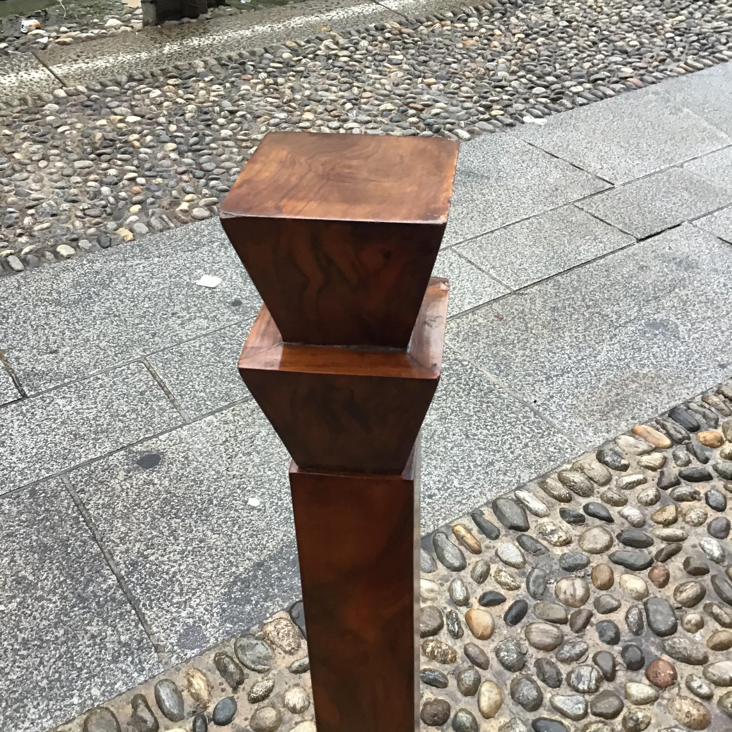 Other Osvaldo Borsani Colonna /Piedistallo Radica di Noce 1935 Italy For Sale