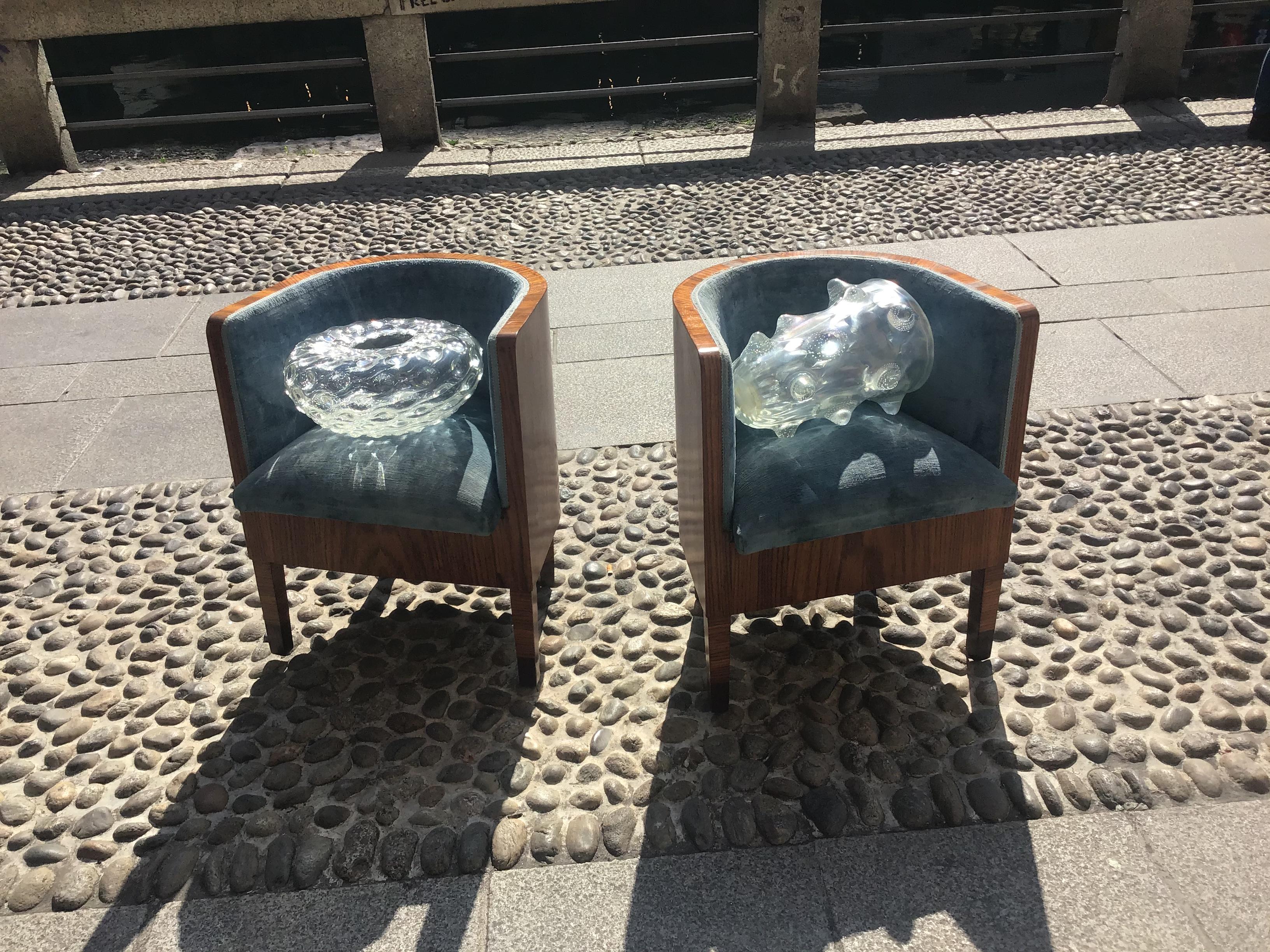 Osvaldo Borsani Pair of Armchairs 
