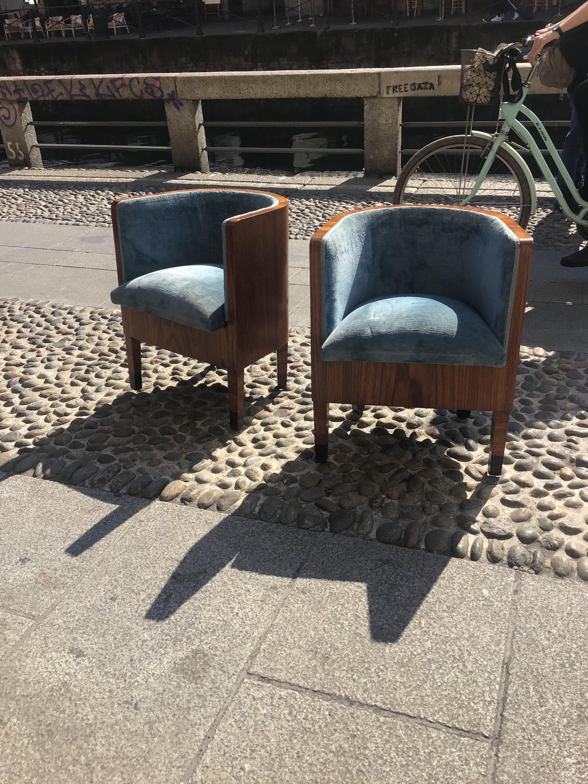Osvaldo Borsani Pair of Armchairs 