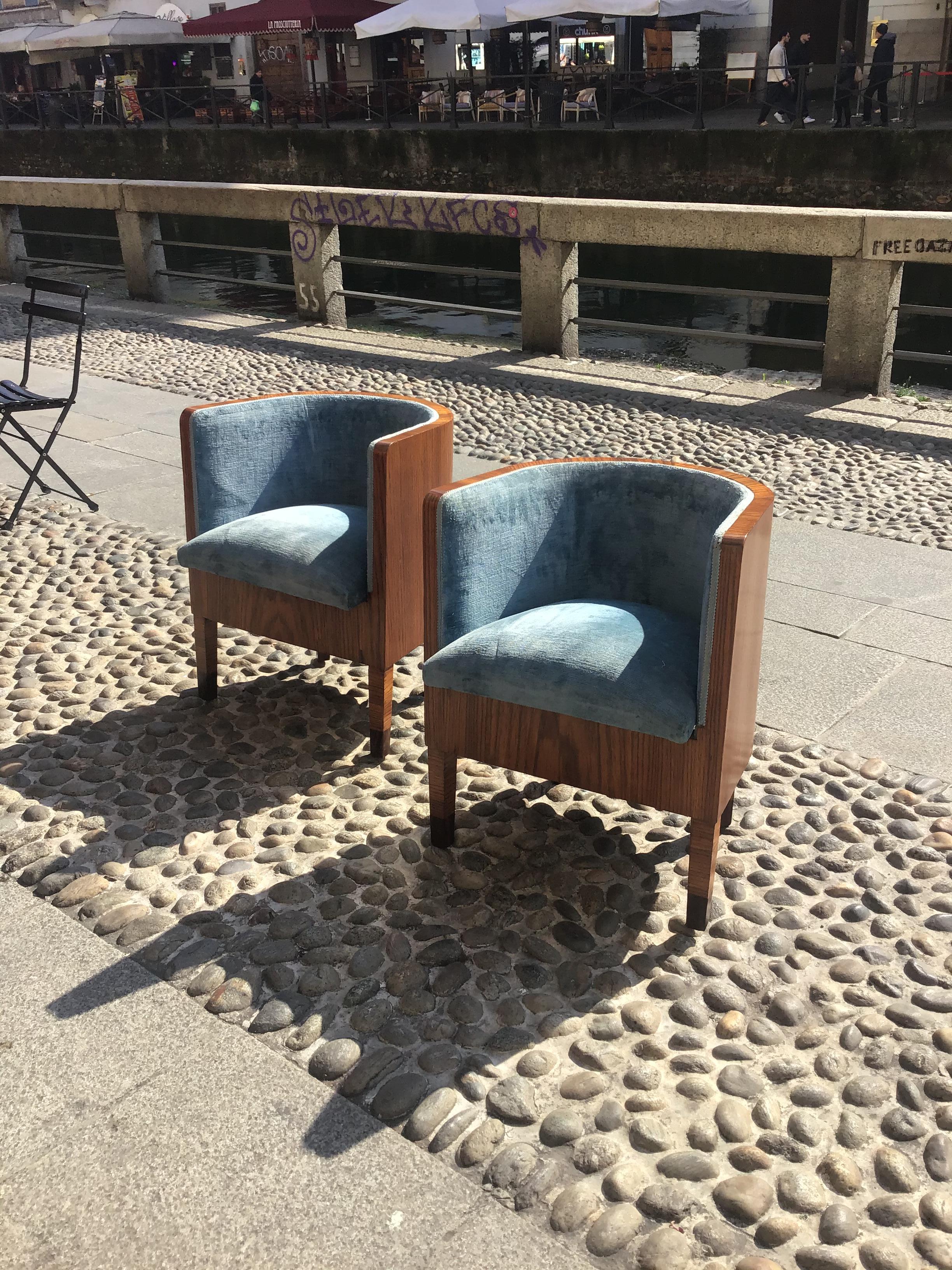 Osvaldo Borsani Pair of Armchairs 