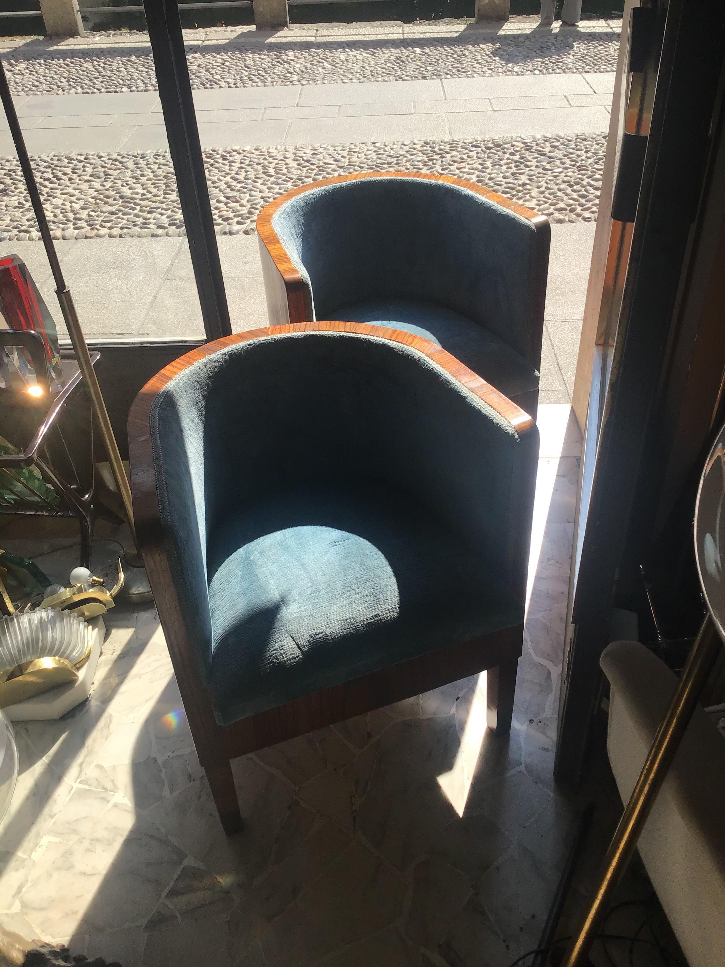 Osvaldo Borsani Pair of Armchairs 