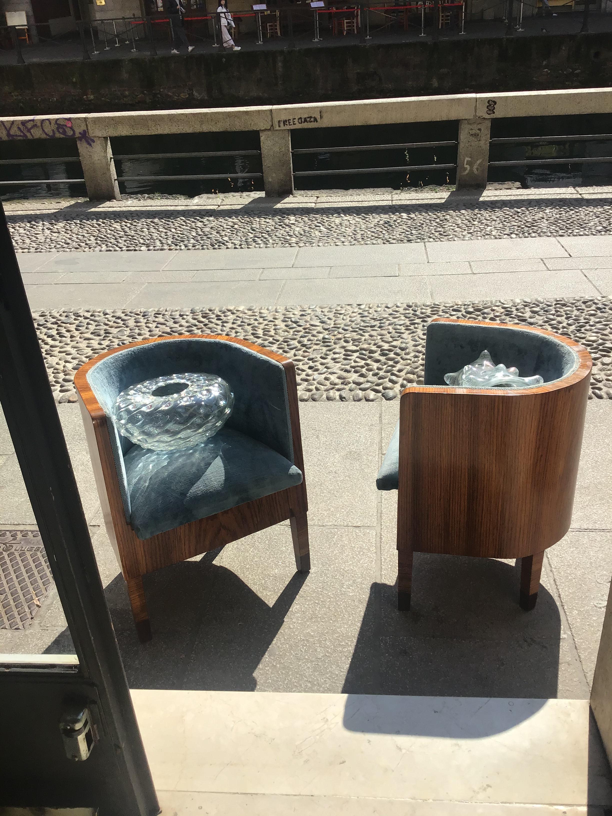 Osvaldo Borsani Pair of Armchairs 