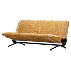 Osvaldo Borsani D70 Adjustable Sofa Daybed for Tecno, Italy, 1954