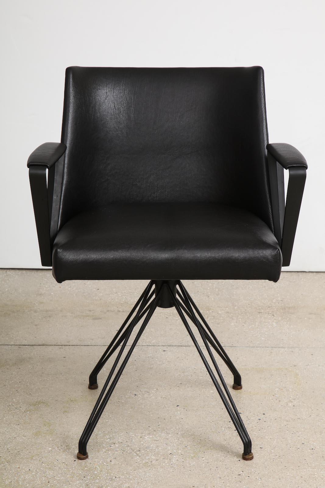 Mid-Century Modern Osvaldo Borsani Desk Chair