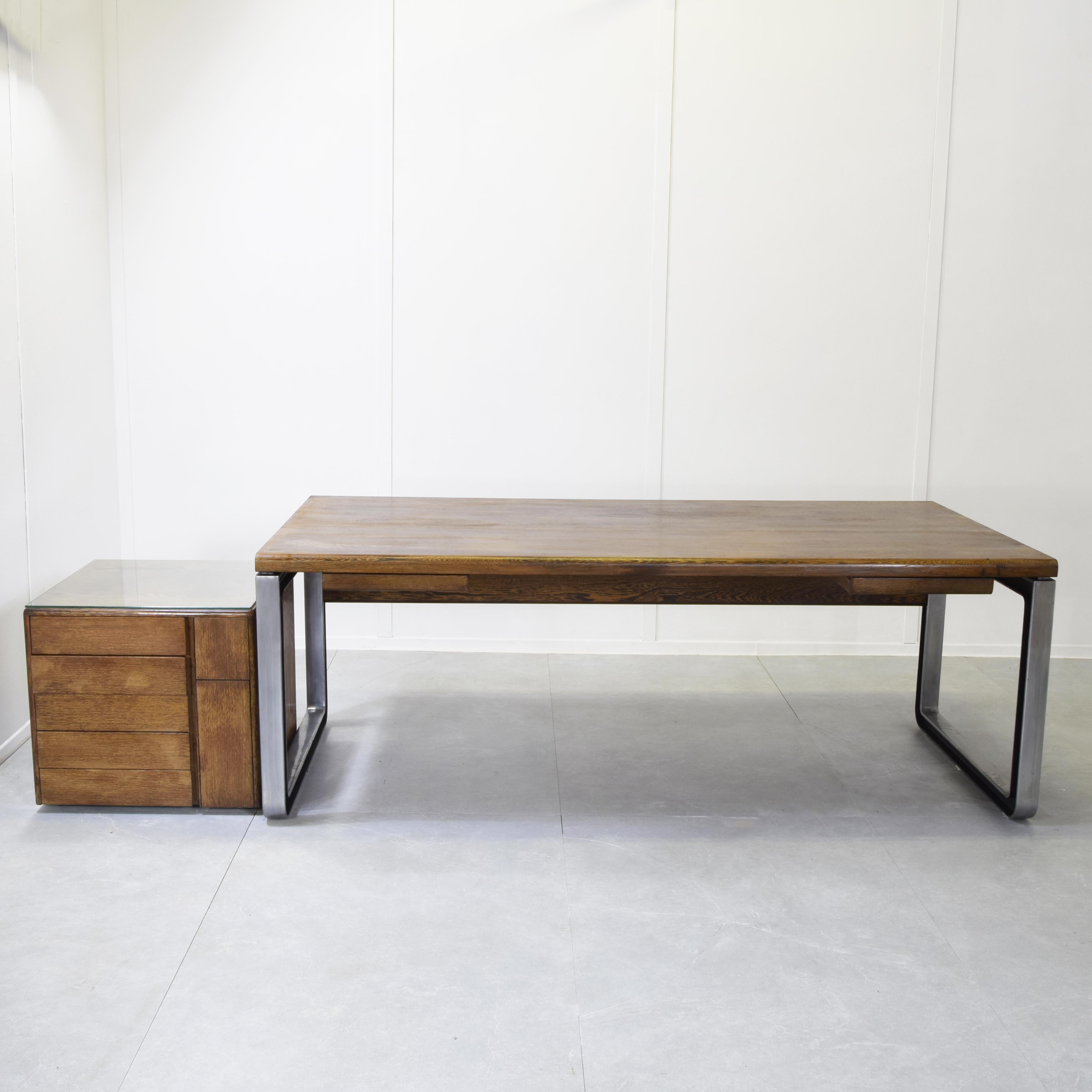 Mid-Century moderno Scrivania Osvaldo Borsani mod T333 per Tecno in vendita