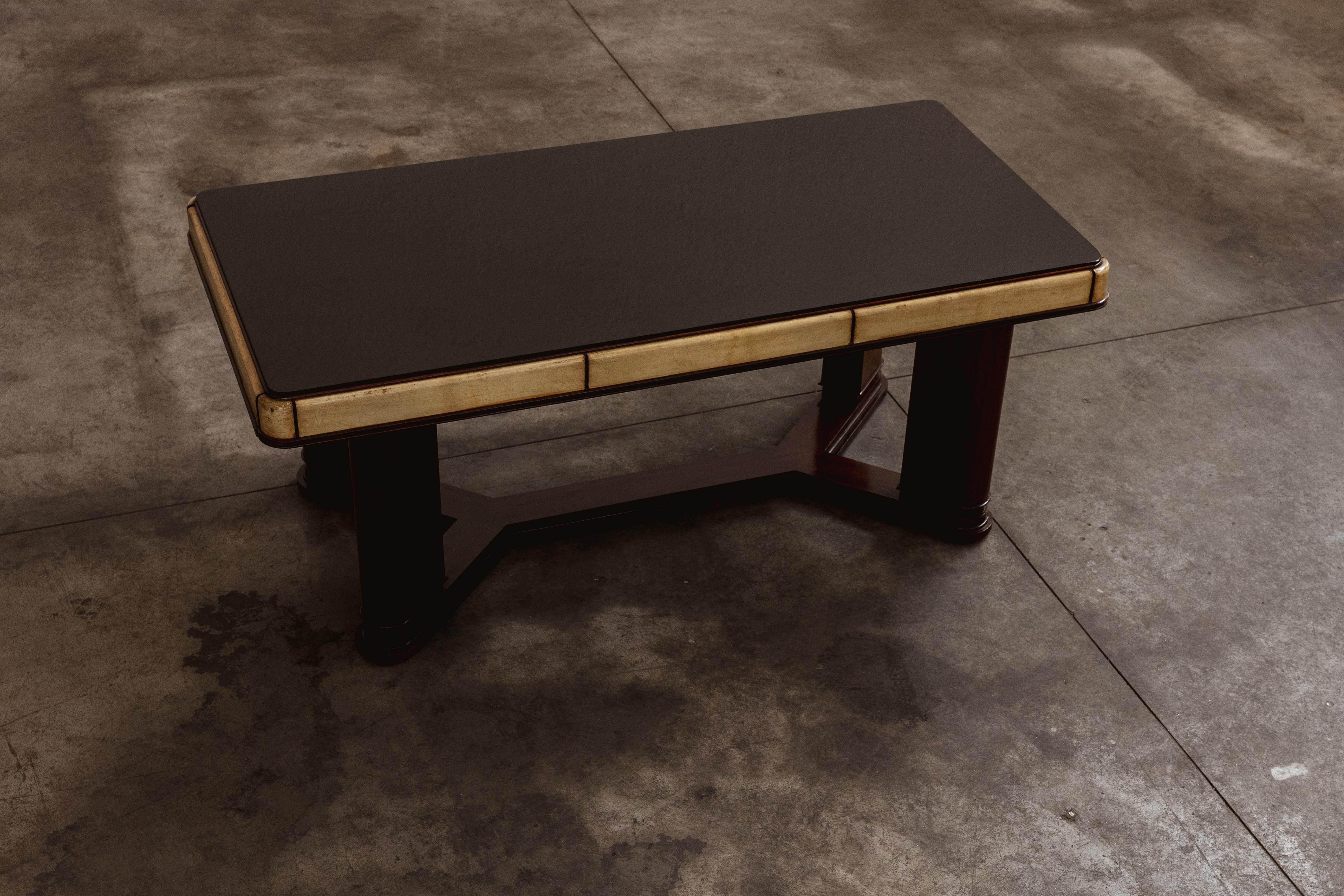 Mid-Century Modern Table Art déco d'Osvaldo Borsani pour Arredamenti Borsani Varedo, 1948 en vente