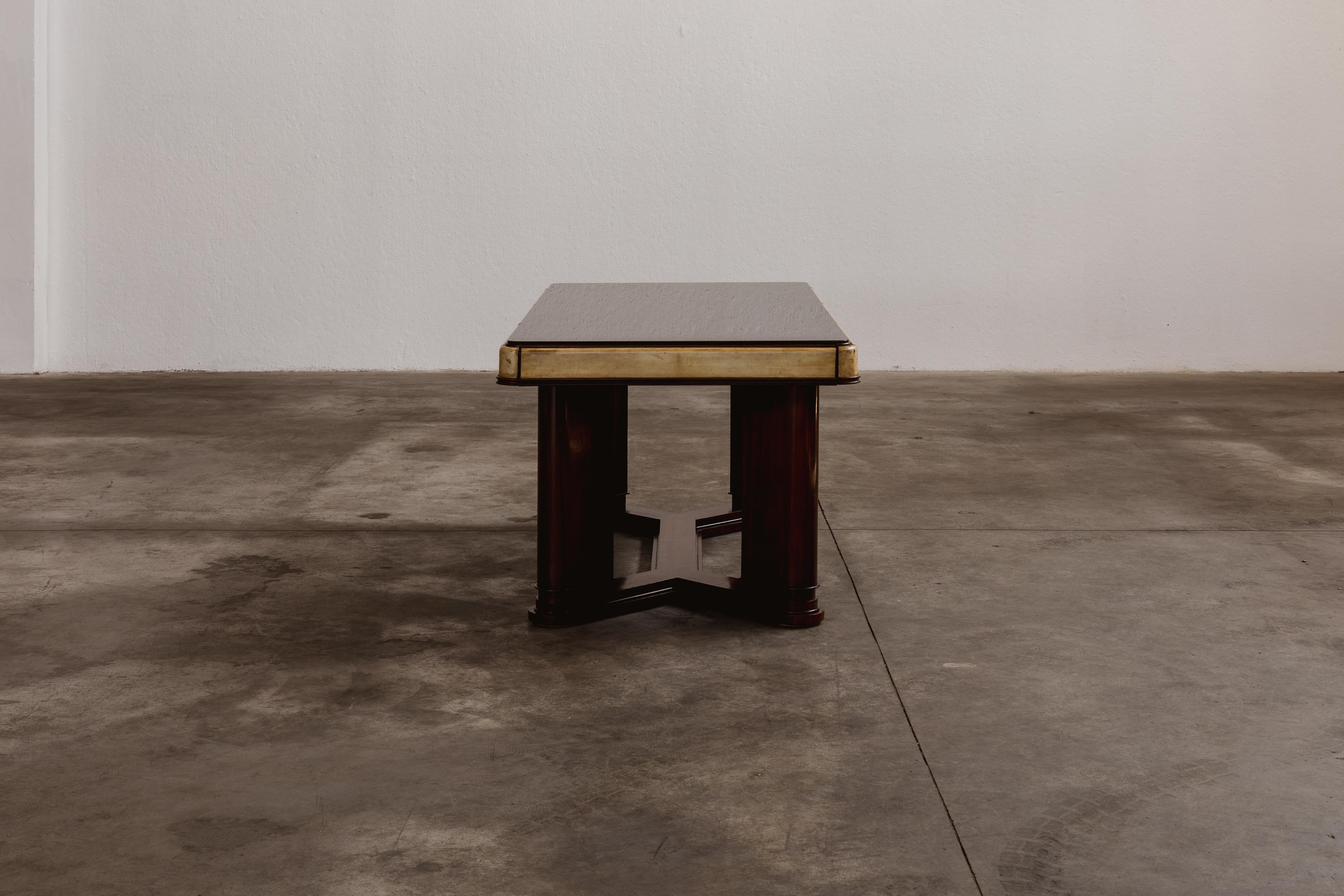 Milieu du XXe siècle Table Art déco d'Osvaldo Borsani pour Arredamenti Borsani Varedo, 1948 en vente