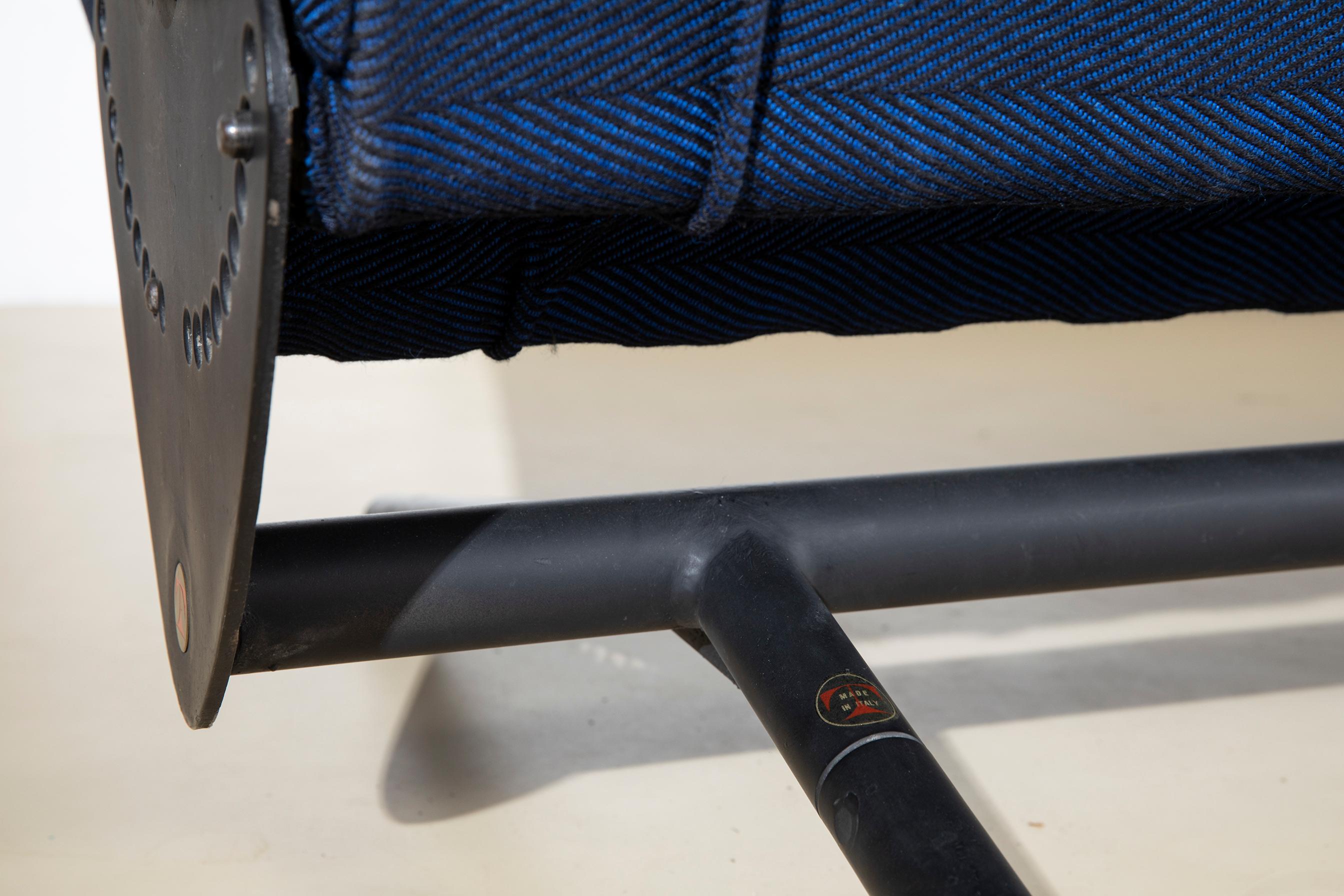 Osvaldo Borsani, Sofá azul D70, 1956 en venta 4