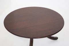 Osvaldo Borsani Elegant Coffee Table in Wood Walnut