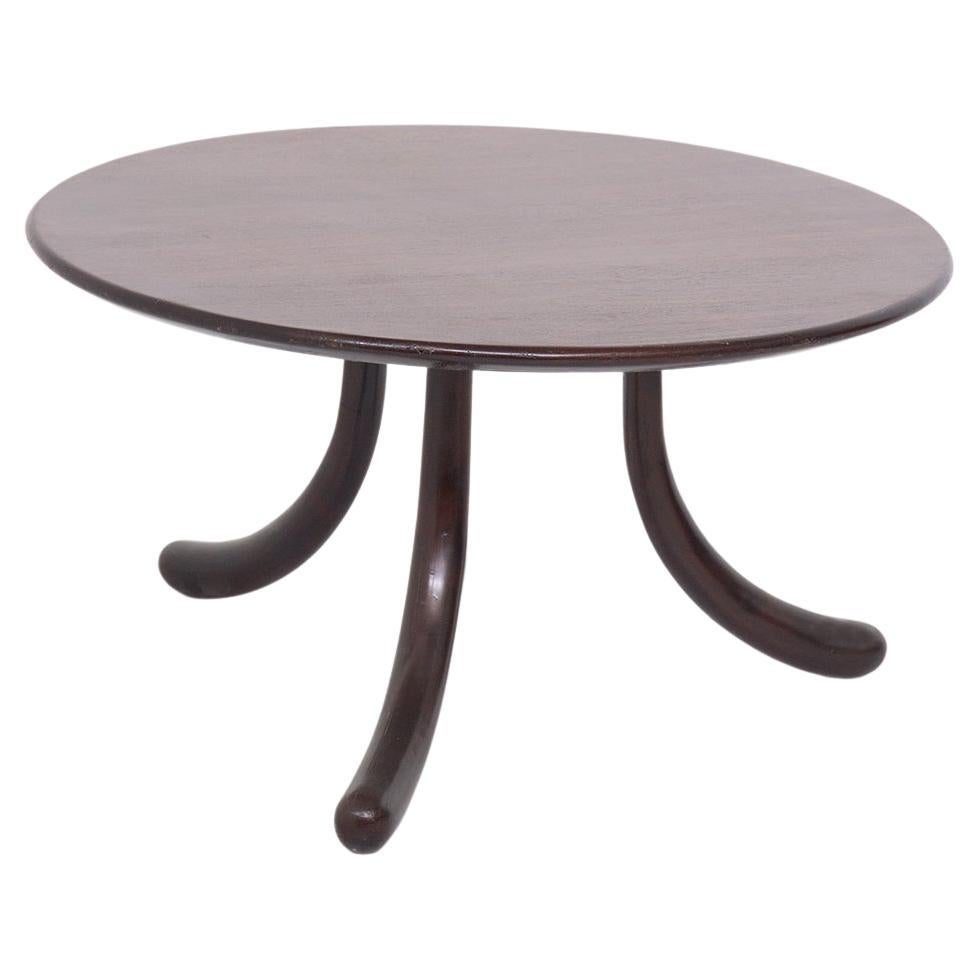 Osvaldo Borsani Elegant Coffee Table in Wood Walnut