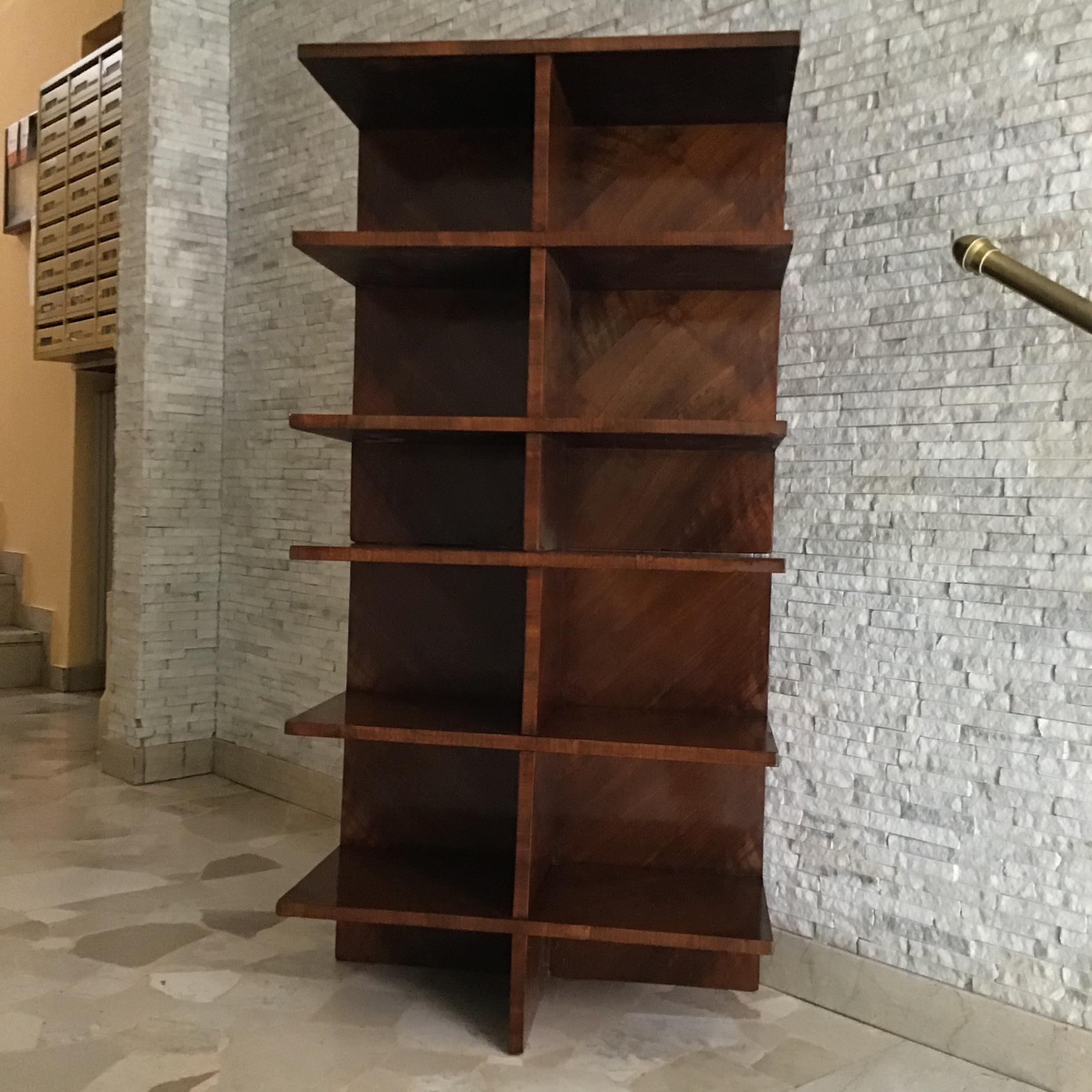 Other Osvaldo Borsani Etagere/Bedside/Bookcase Wood 1940 Italy For Sale