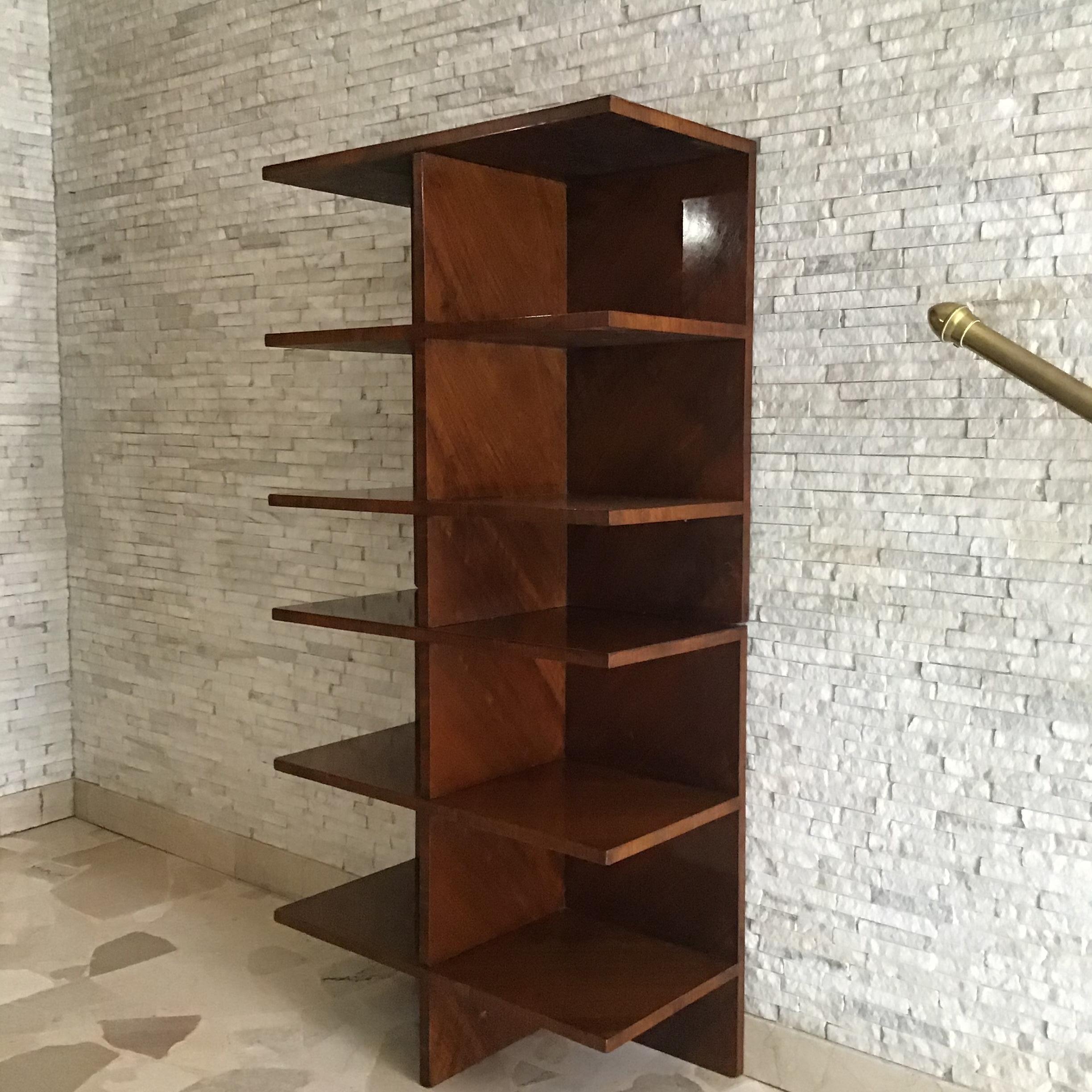 Italian Osvaldo Borsani Etagere/Bedside/Bookcase Wood 1940 Italy For Sale