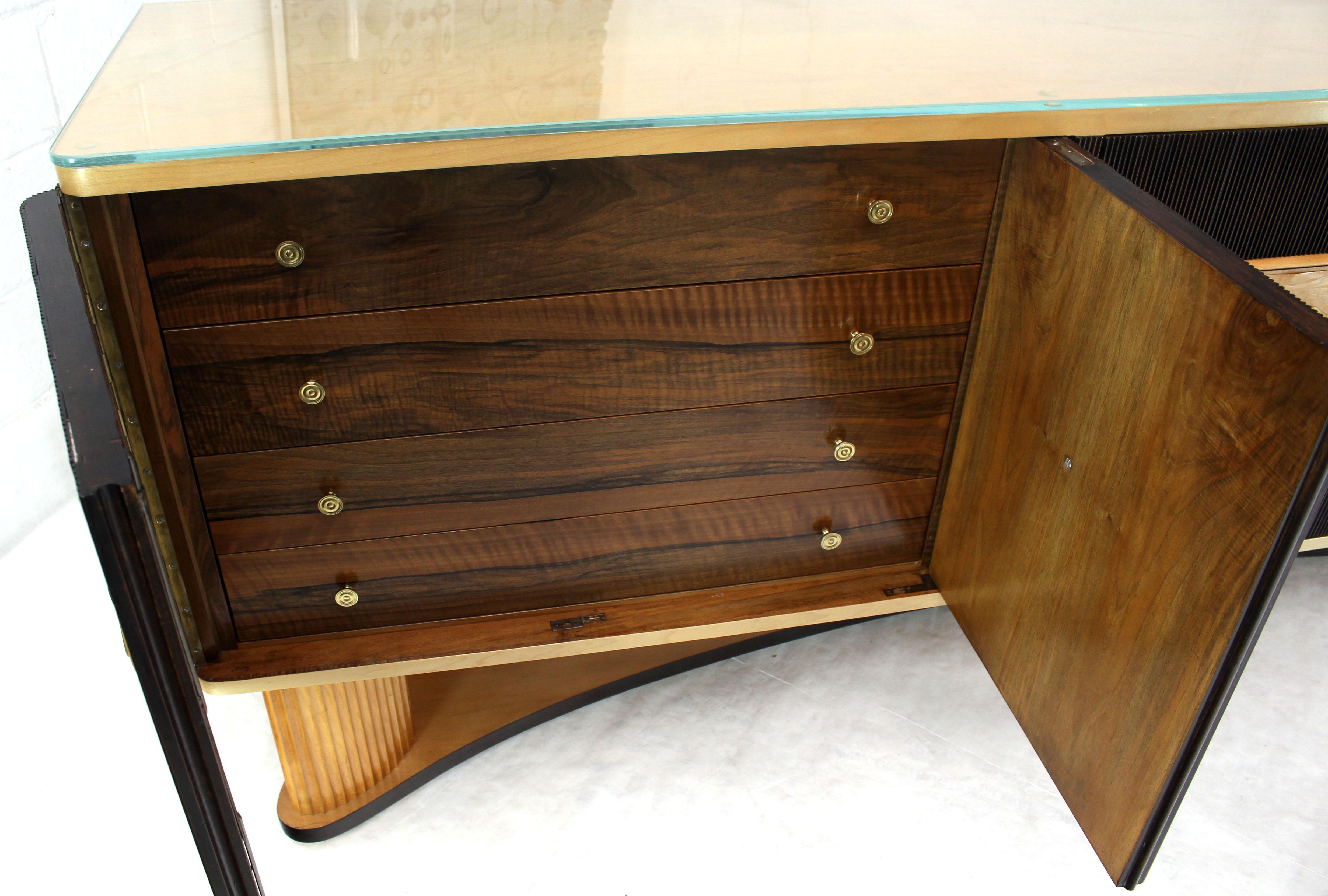 Osvaldo Borsani Extra Long Sideboard Bar Cabinet Credenza Italian Modern 2