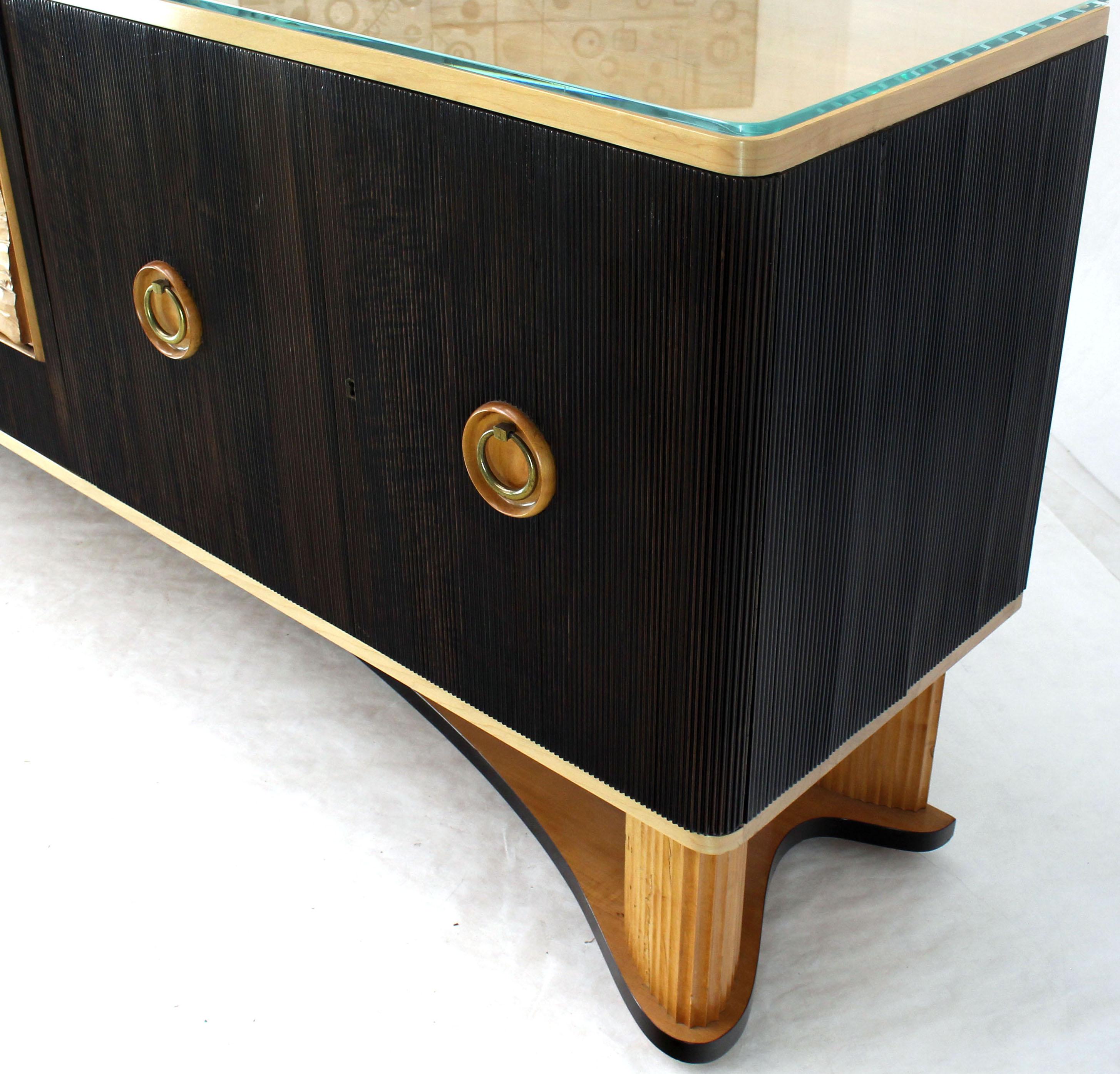 Osvaldo Borsani Extra Long Sideboard Bar Cabinet Credenza Italian Modern 3
