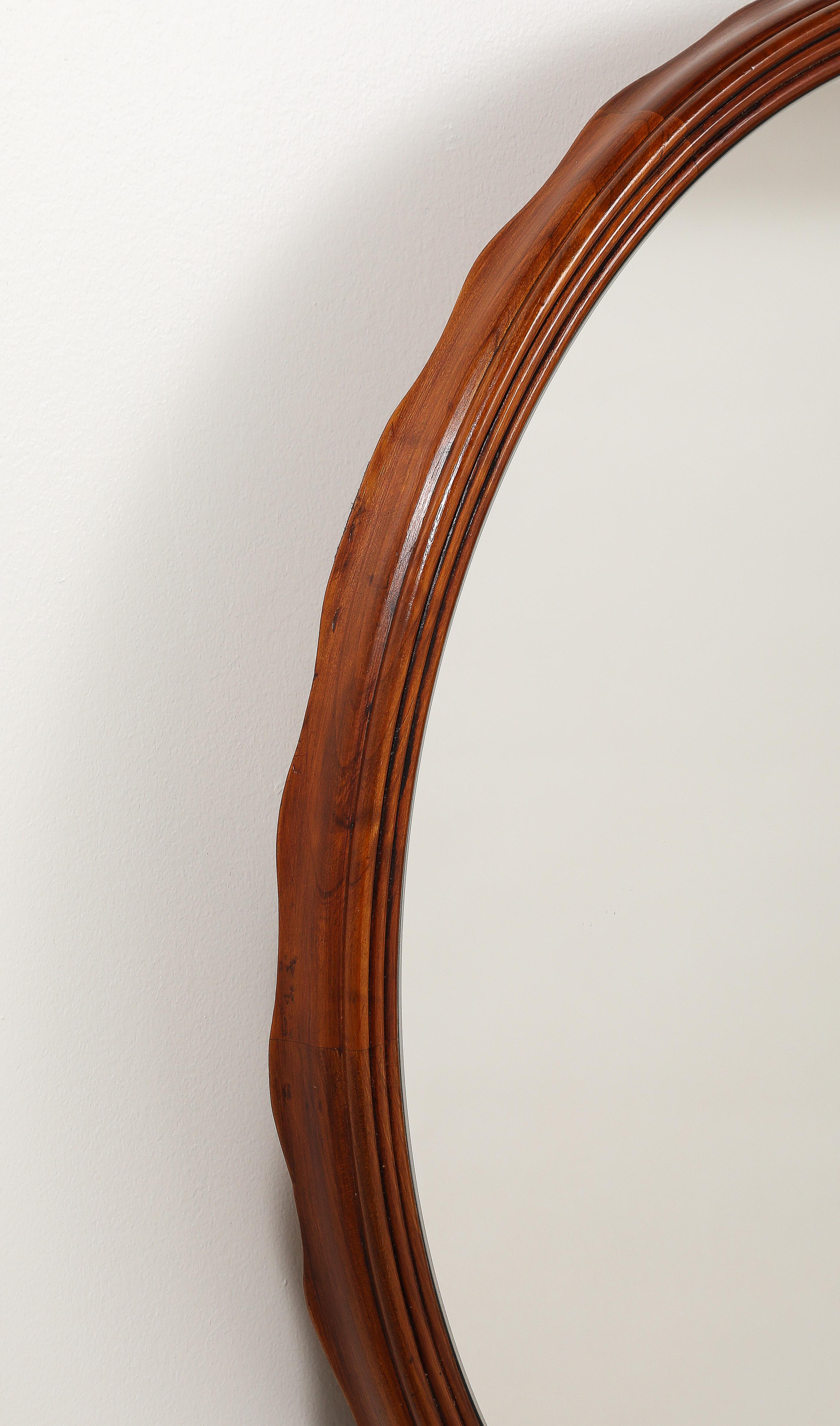 Osvaldo Borsani for ABV Wall Mounted Console and Mirror, circa 1940 1