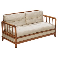 Retro Osvaldo Borsani for Arredamenti Borsani Varedo Daybed in Walnut 