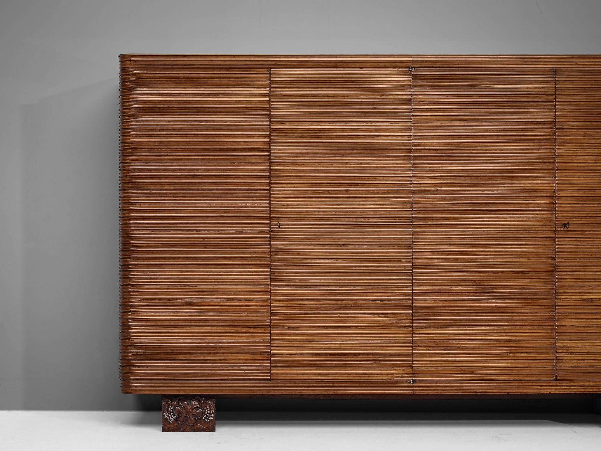 Osvaldo Borsani for Arredamenti Borsani Varedo Highboard in Cherry 4
