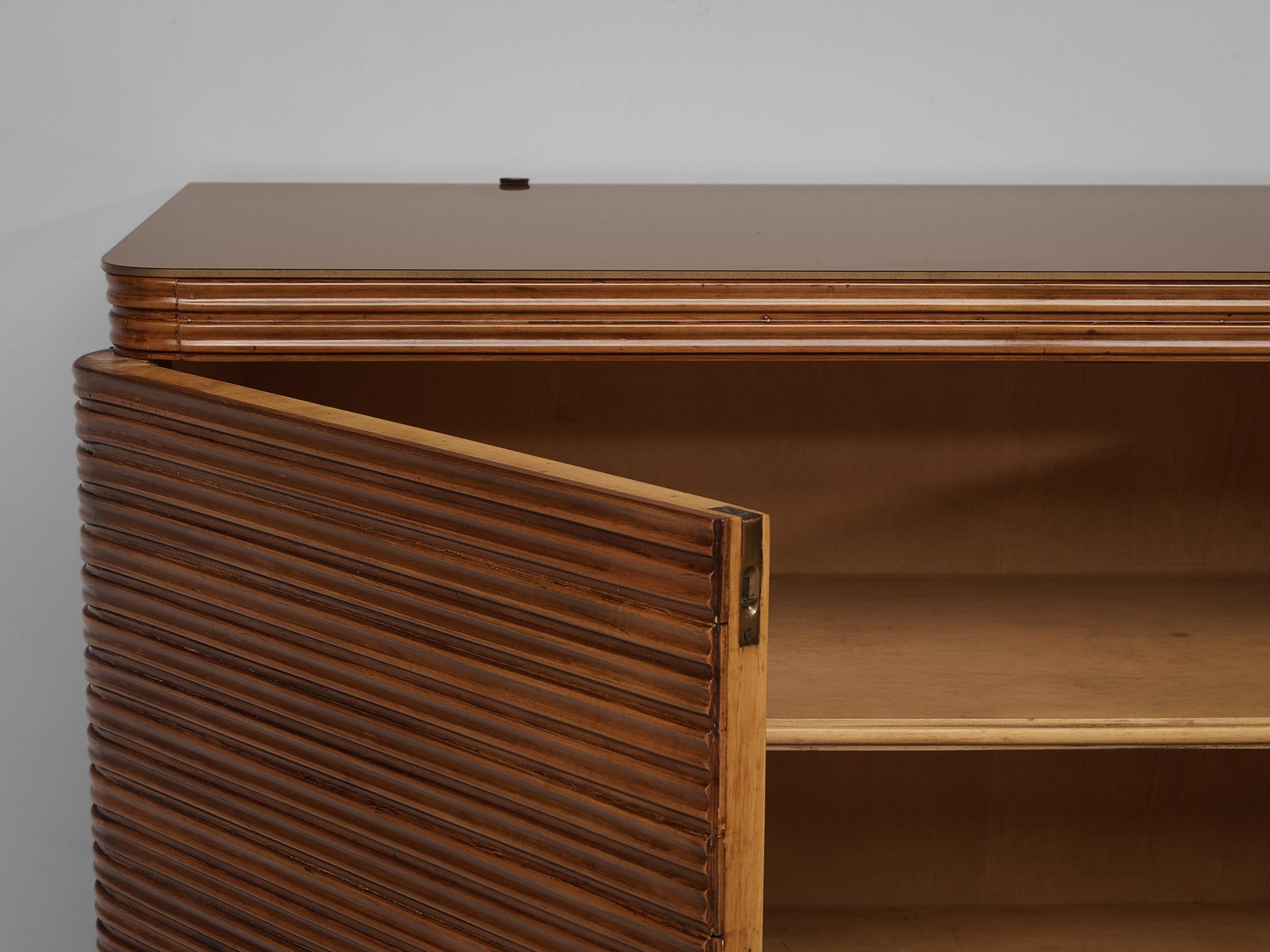 Osvaldo Borsani for Arredamenti Borsani Varedo Highboard in Cherry 6
