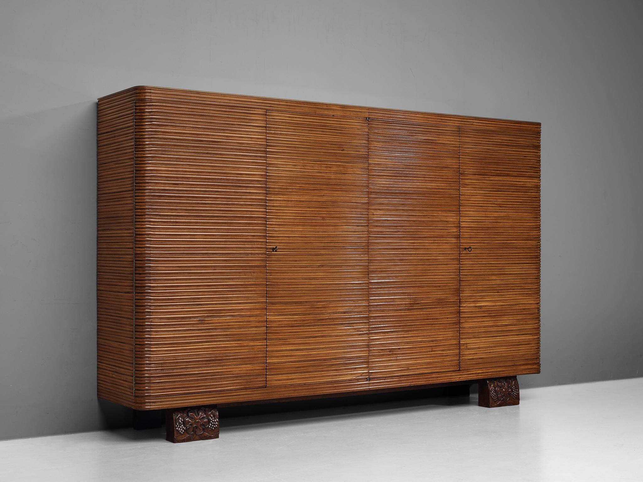 Osvaldo Borsani for Arredamenti Borsani Varedo Highboard in Cherry 2