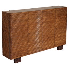 Osvaldo Borsani for Arredamenti Borsani Varedo Highboard in Cherry