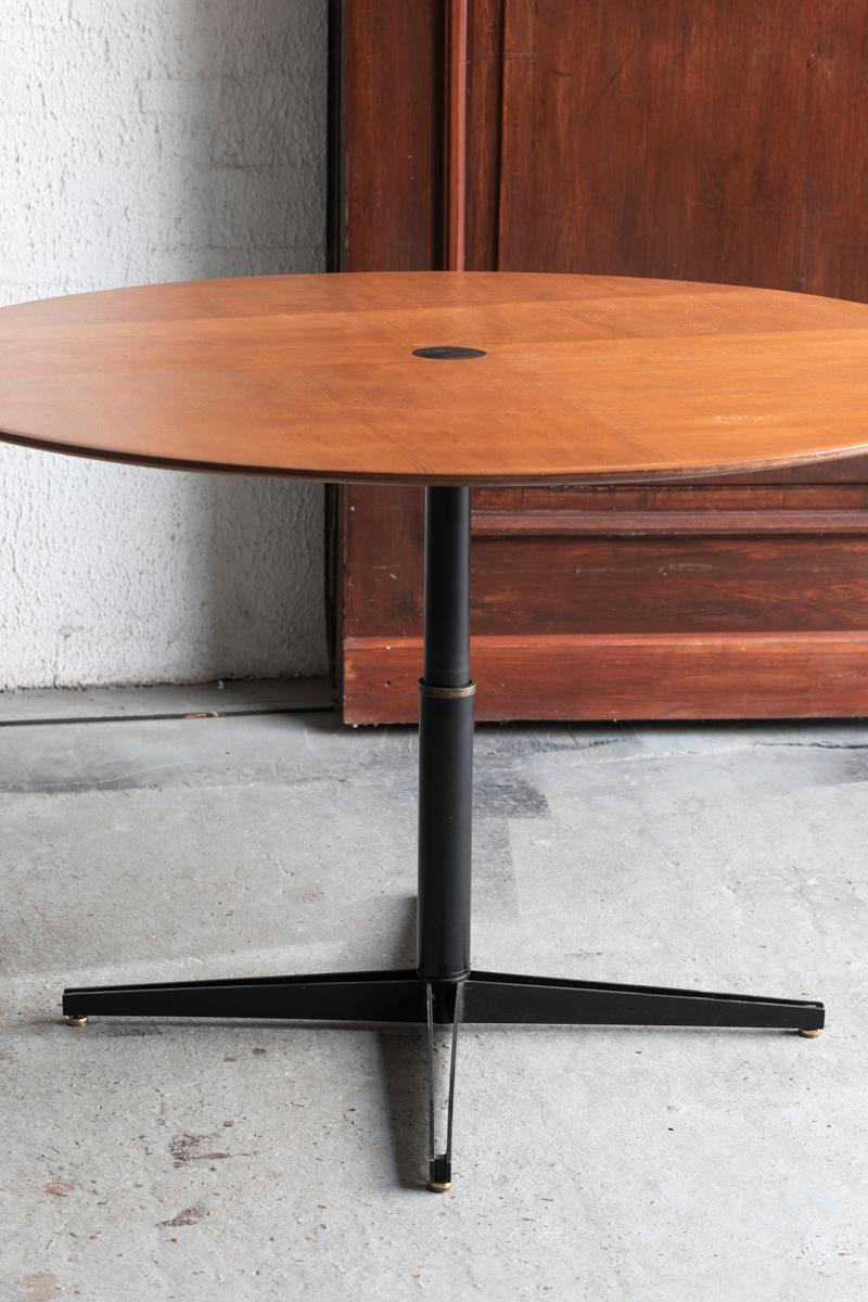 Osvaldo Borsani for Tecno Adjustable Dining Table T41, Italy, 1950s  3