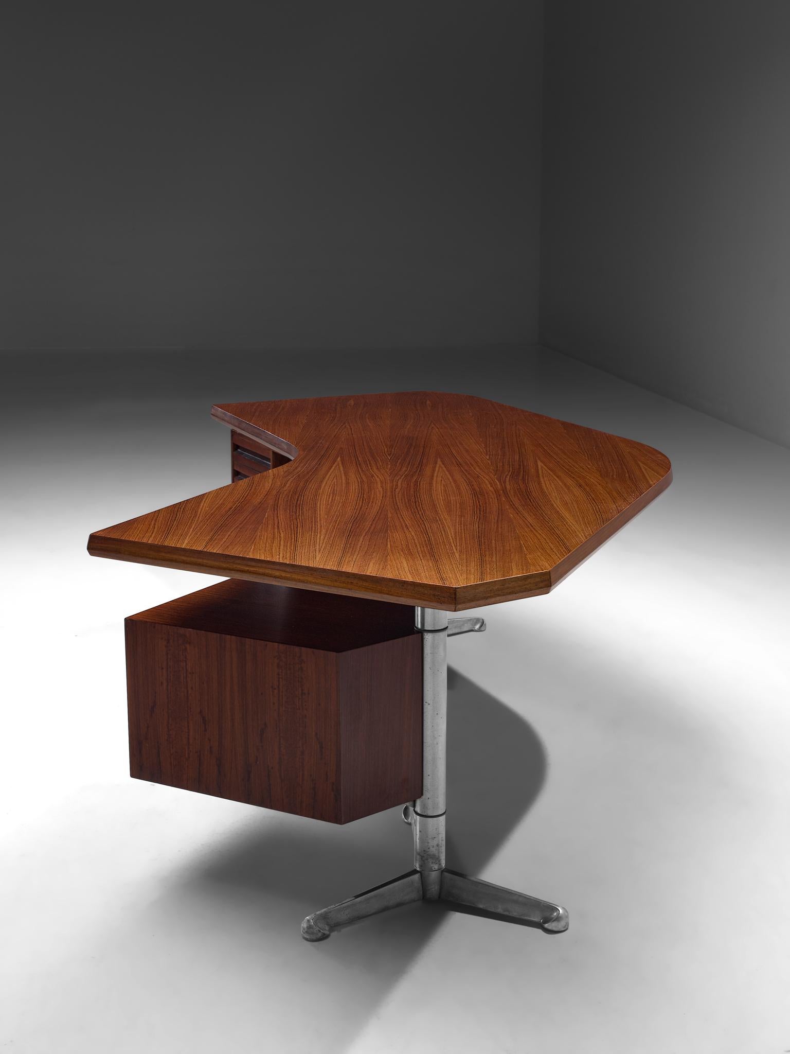 Mid-20th Century Osvaldo Borsani for Tecno Boomerang Desk T-96