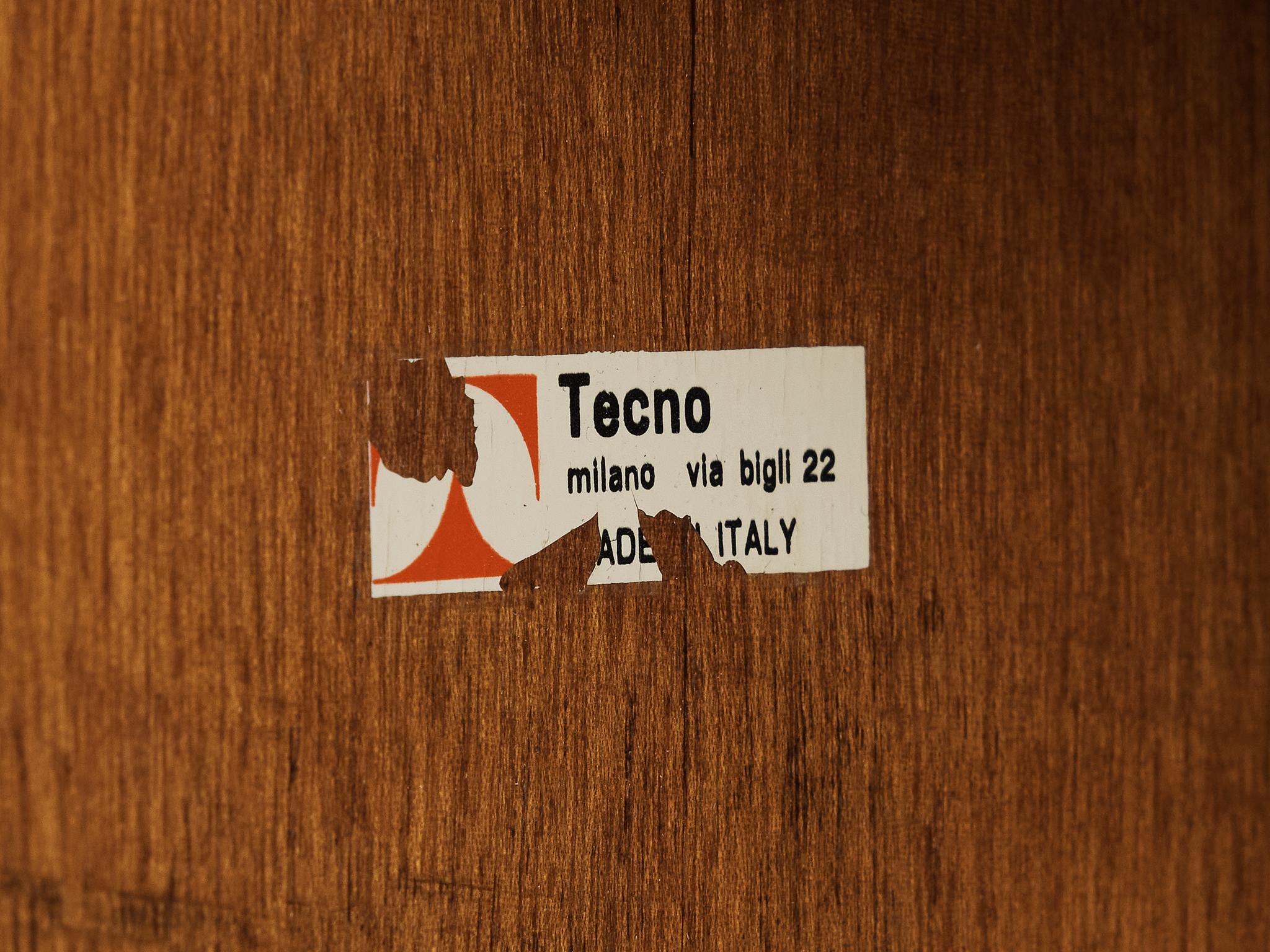 Osvaldo Borsani for Tecno 'Canada' Lounge Chair in Cognac Leather 4