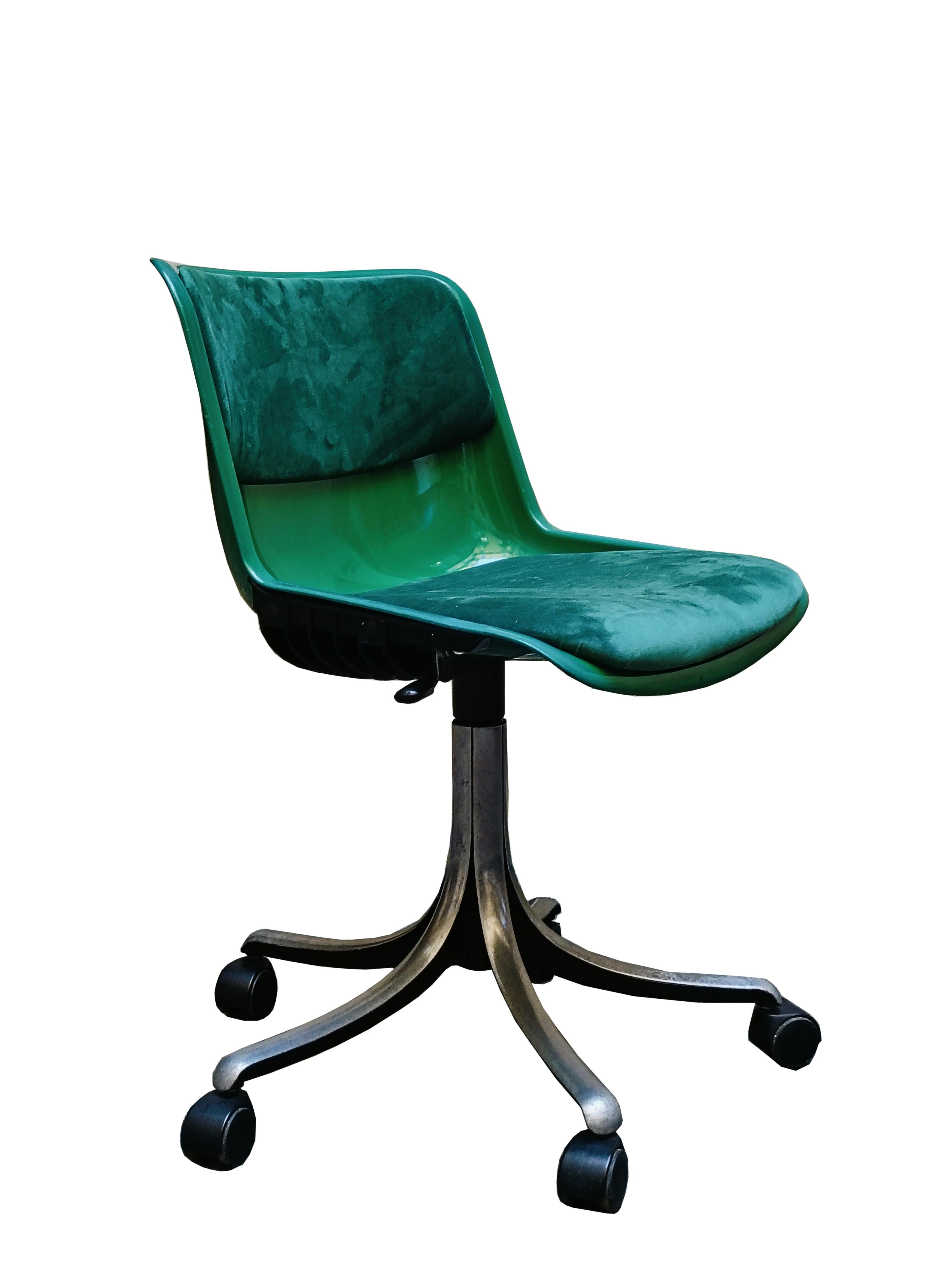 Osvaldo Borsani para Tecno Green Silla de oficina 