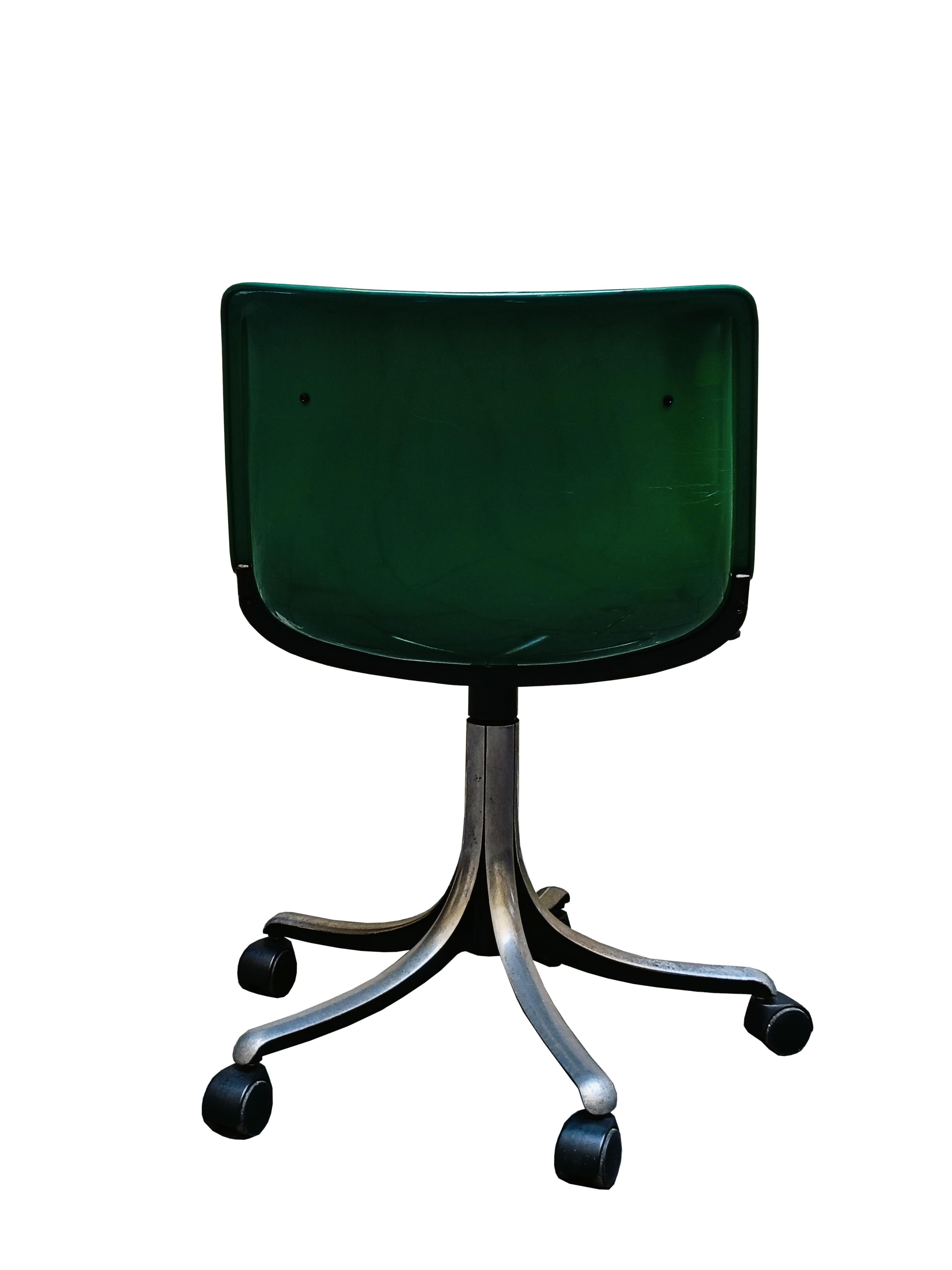 Osvaldo Borsani para Tecno Green Silla de oficina 